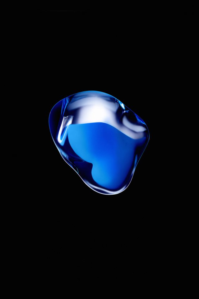 Iphone7 Airpod Blue Dark Art Illustration Apple Iphone , HD Wallpaper & Backgrounds