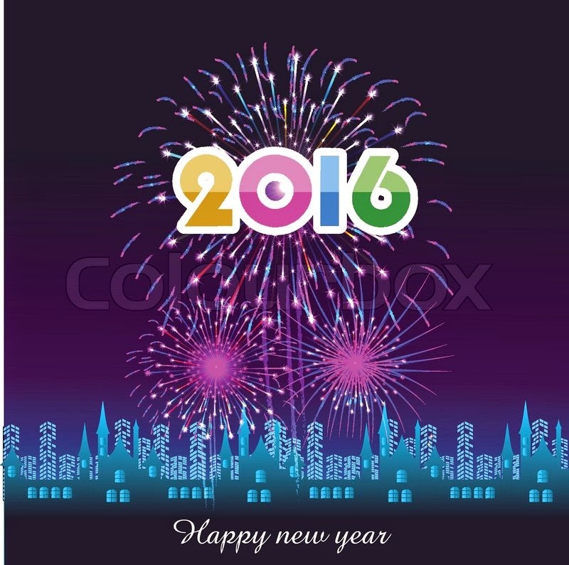 New Year 2016 - New Years Day Background , HD Wallpaper & Backgrounds