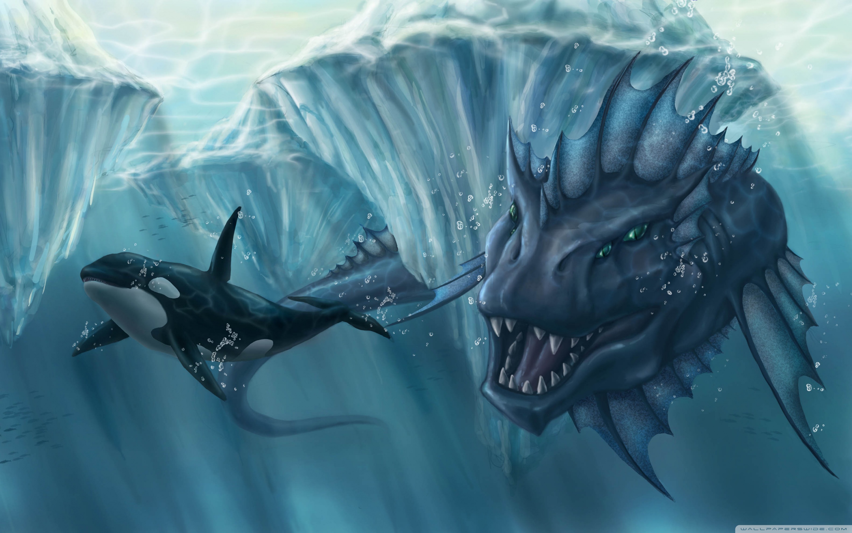 Underwater Monster , HD Wallpaper & Backgrounds