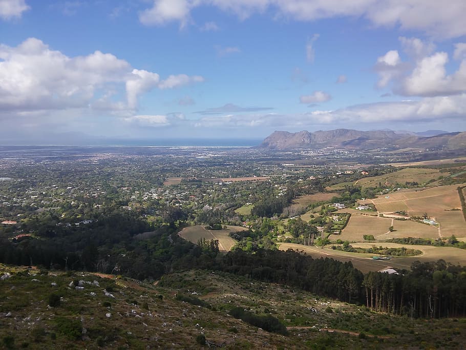 Constantia, Beautiful Places, Cape Town, Environment, - Aerial Photography , HD Wallpaper & Backgrounds