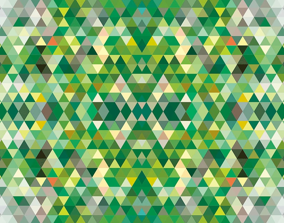 Green, White, Black, Optical, Illusion Wallpaper, Forest, - Green Illusion Backgrounds , HD Wallpaper & Backgrounds