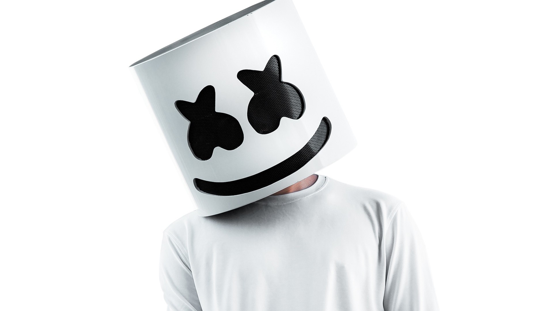 Hd Marshmello Backgrounds With High-resolution Pixel - Marshmello Images White Background , HD Wallpaper & Backgrounds