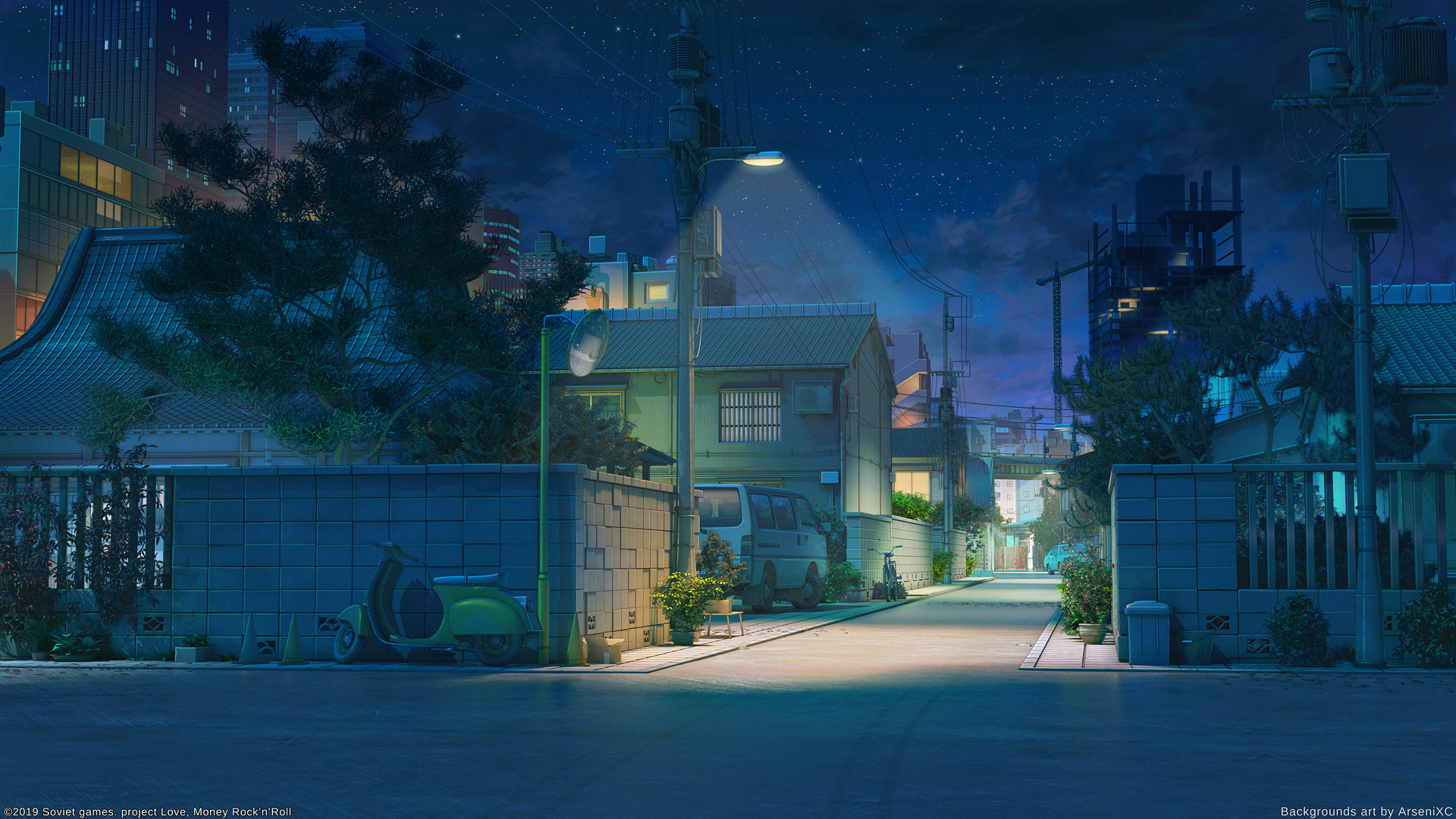 Anime Streets , HD Wallpaper & Backgrounds