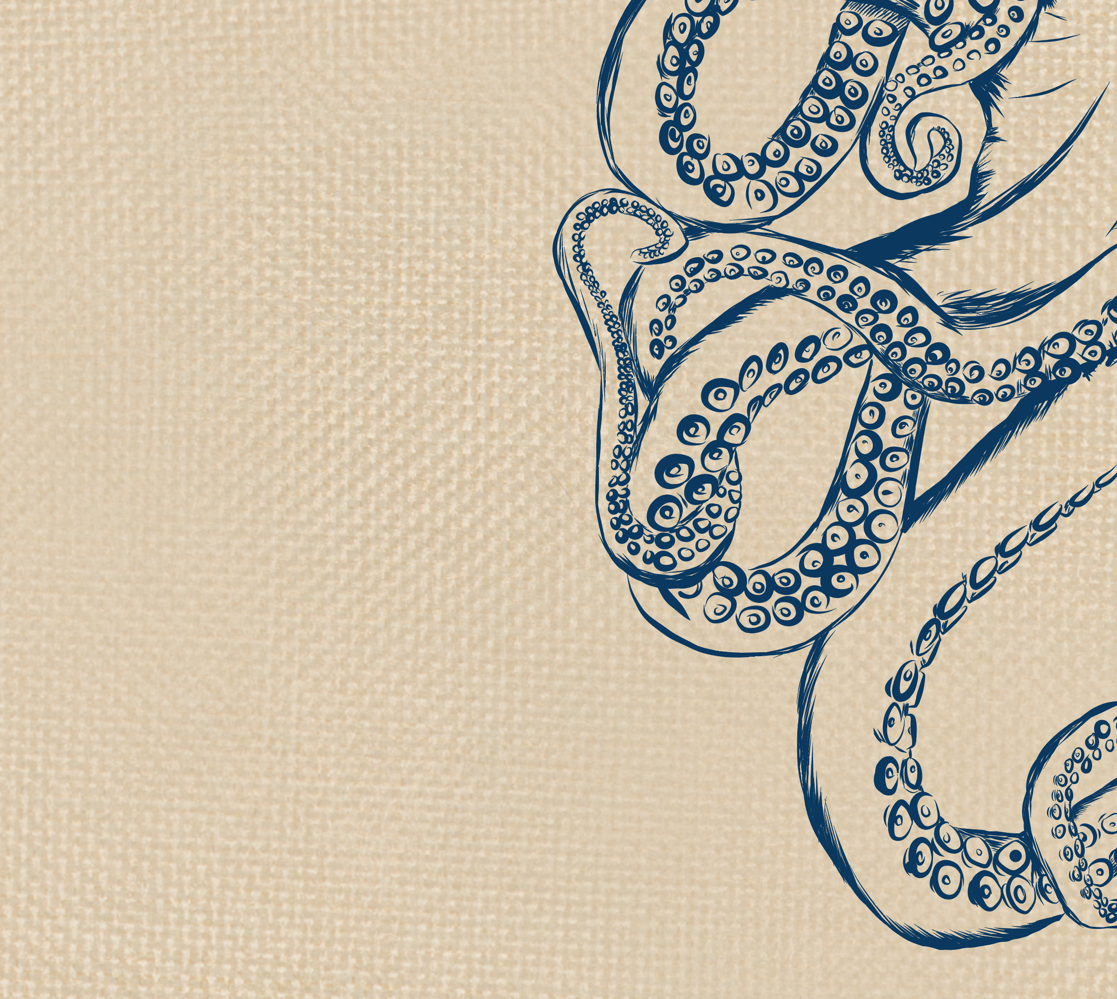 Octopus Nautical Theme - Illustration , HD Wallpaper & Backgrounds