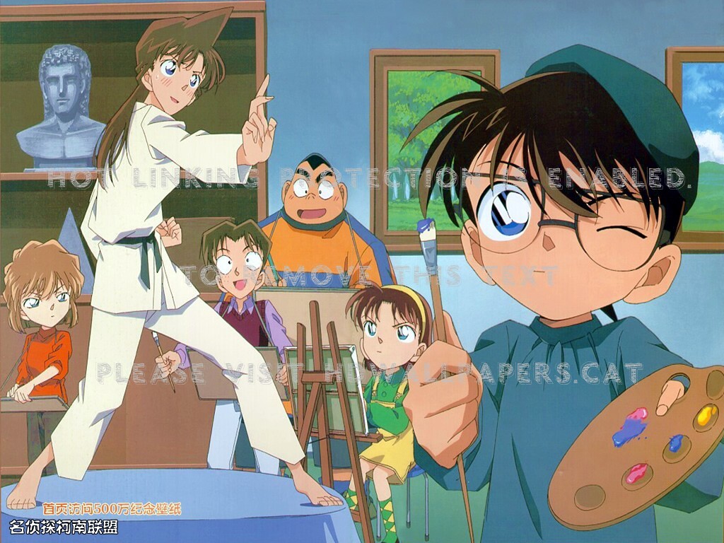 Detective Conan Ran Mouri Ayumi Mitsuhiko - Detective Conan Ayumi Grown Up , HD Wallpaper & Backgrounds