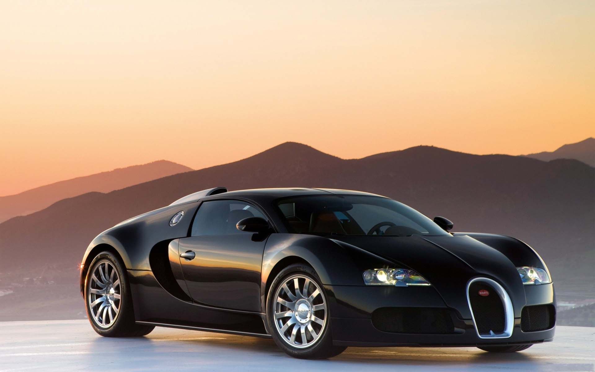 Bugatti Veyron Eb 16 Black Wallpaper - Bugatti Veyron Wallpaper Widescreen , HD Wallpaper & Backgrounds