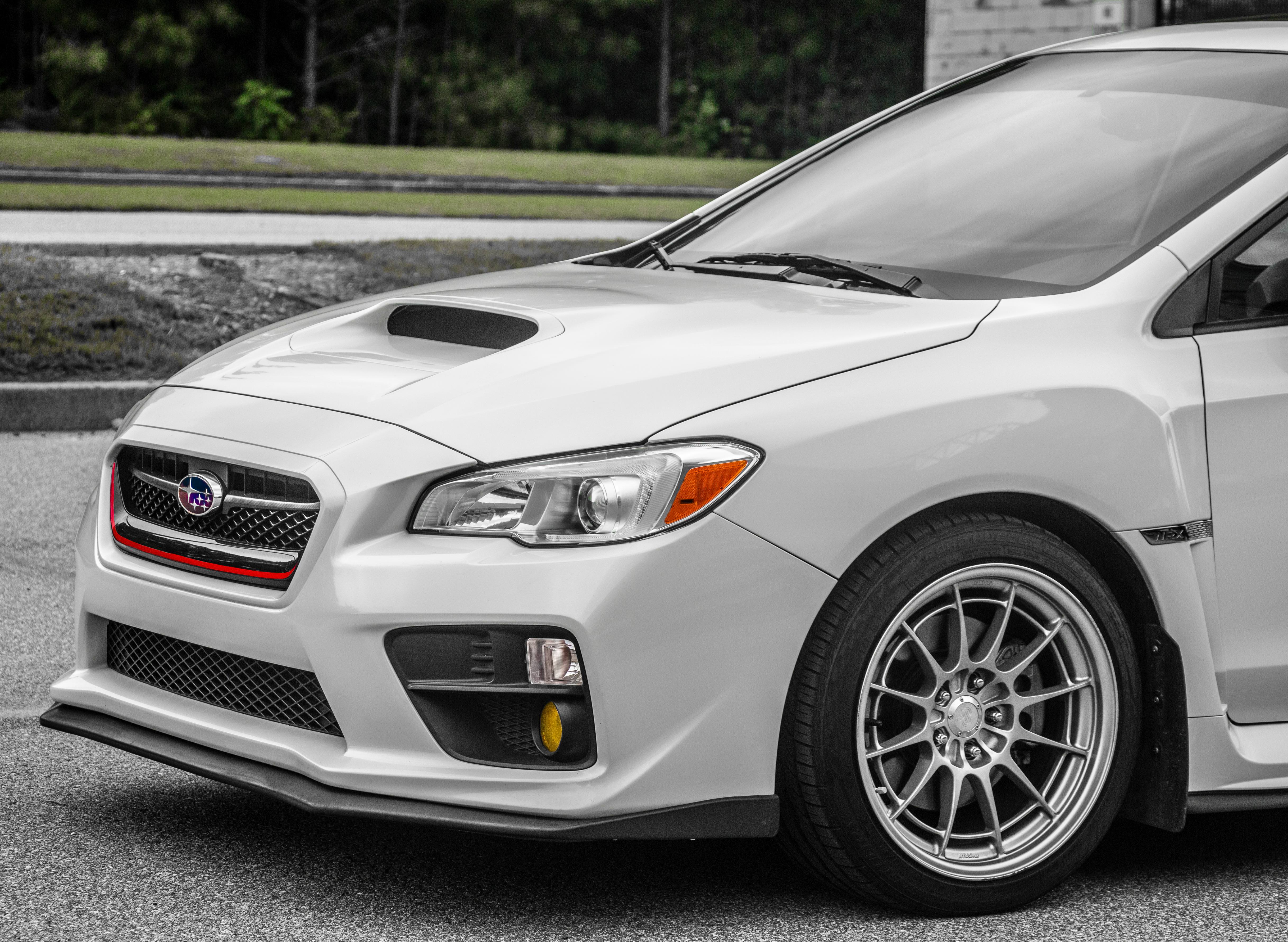 White Subaru Wrx Front End Wallpaper - Subaru Impreza Wrx Sti , HD Wallpaper & Backgrounds