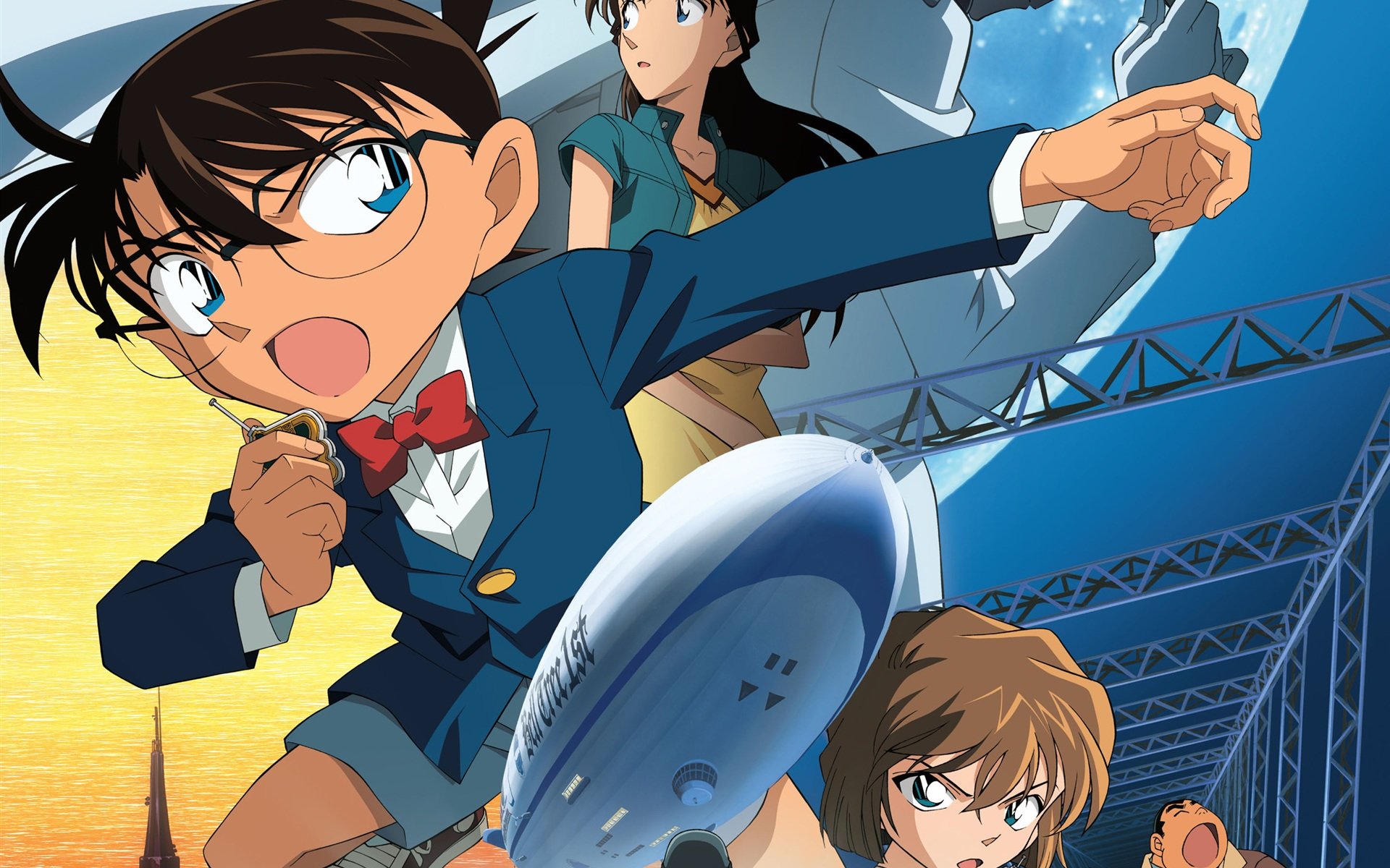 Download Hd Detective Conan Computer Background Id - Detective Conan , HD Wallpaper & Backgrounds