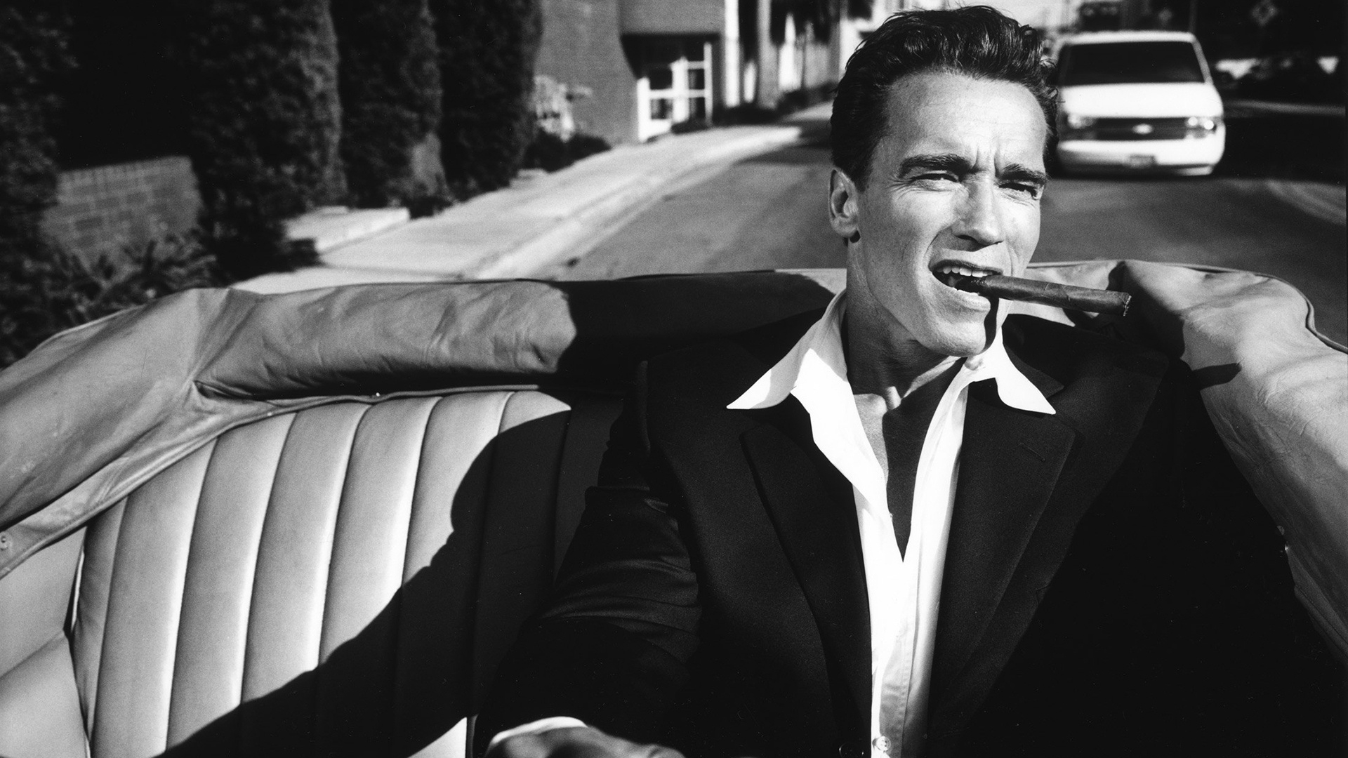 Arnold Schwarzenegger Young Suit , HD Wallpaper & Backgrounds