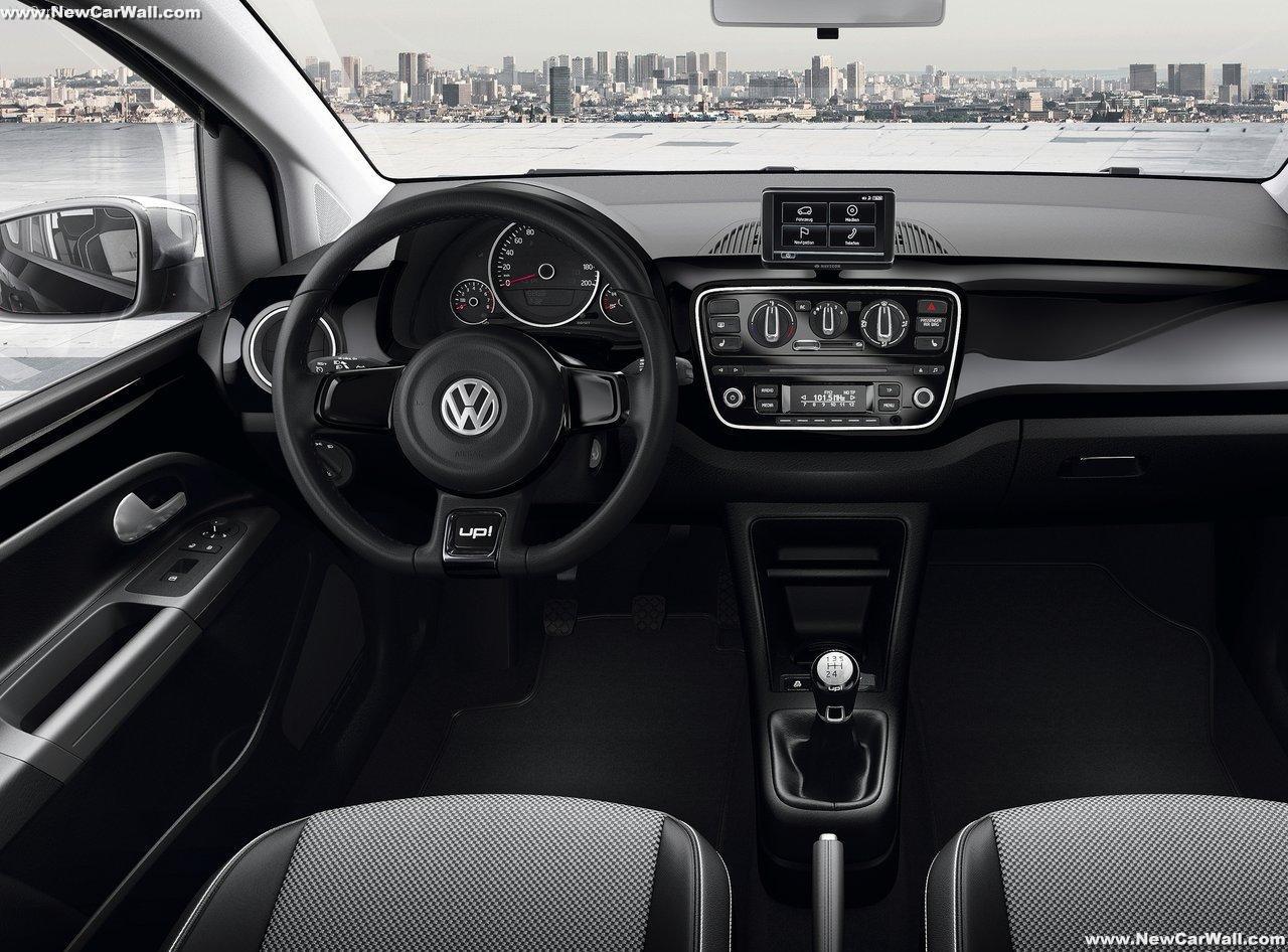 Vw Up Wallpaper- Interior - Volkswagen Up 2013 Interior , HD Wallpaper & Backgrounds