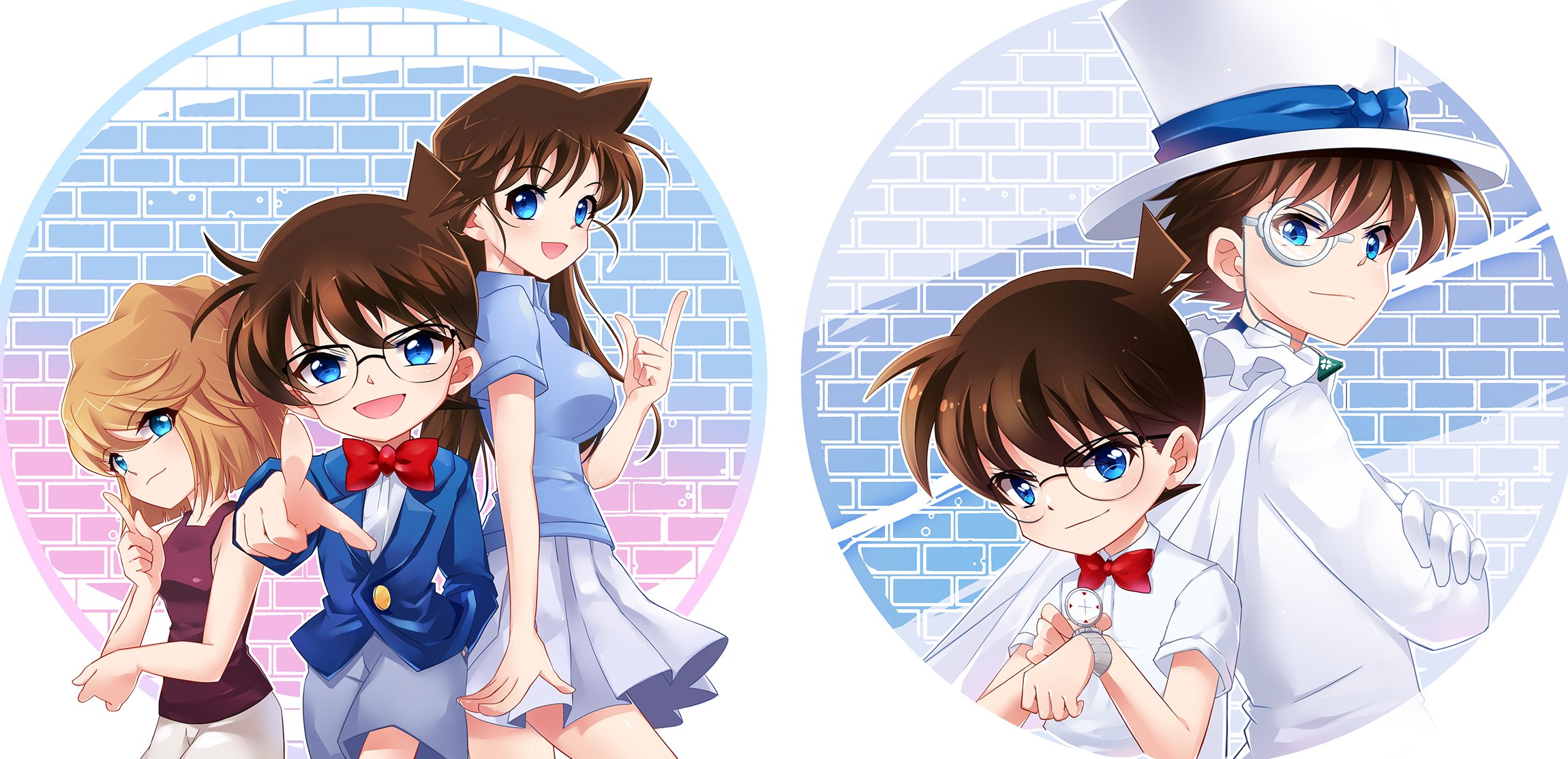 Detective Conan Kaito Kid , HD Wallpaper & Backgrounds