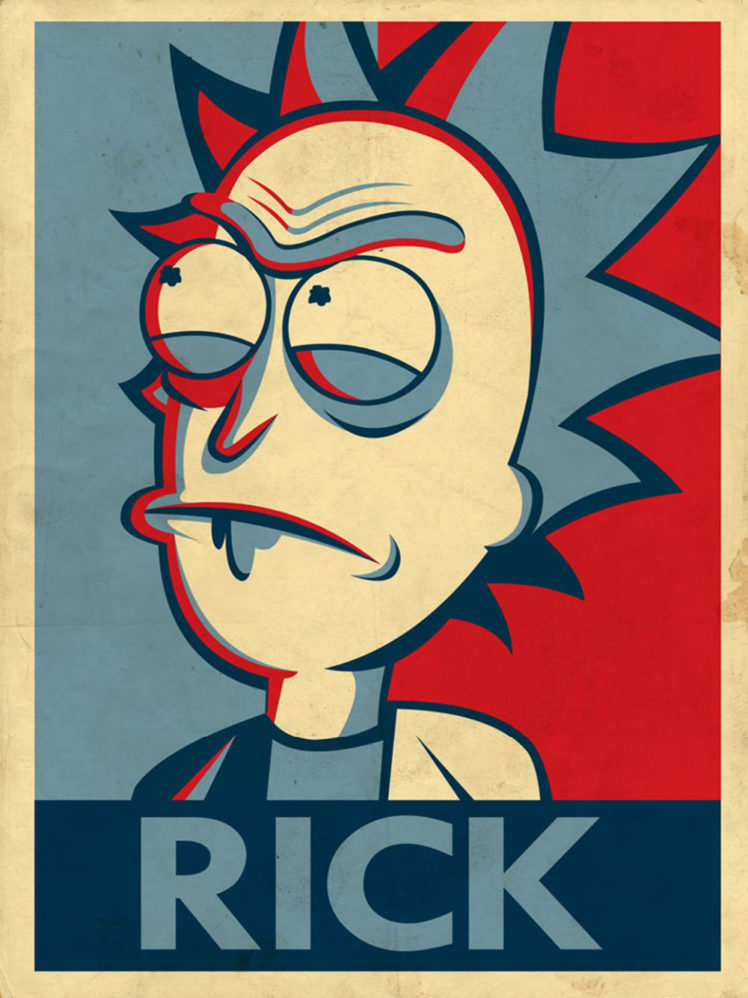 Rick E Morty Pop Art , HD Wallpaper & Backgrounds
