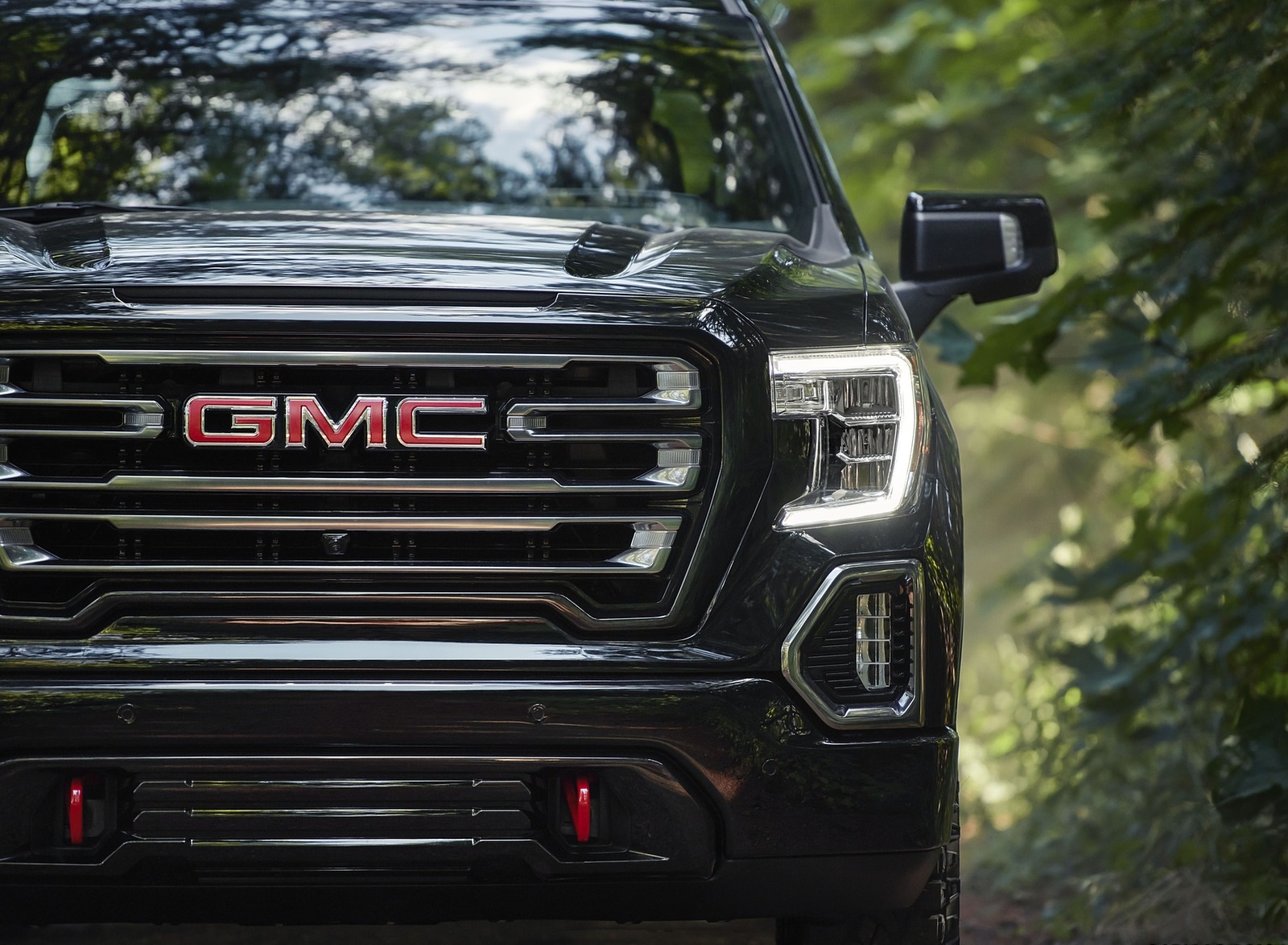 2019 Gmc Sierra At4 Front Wallpapers , HD Wallpaper & Backgrounds