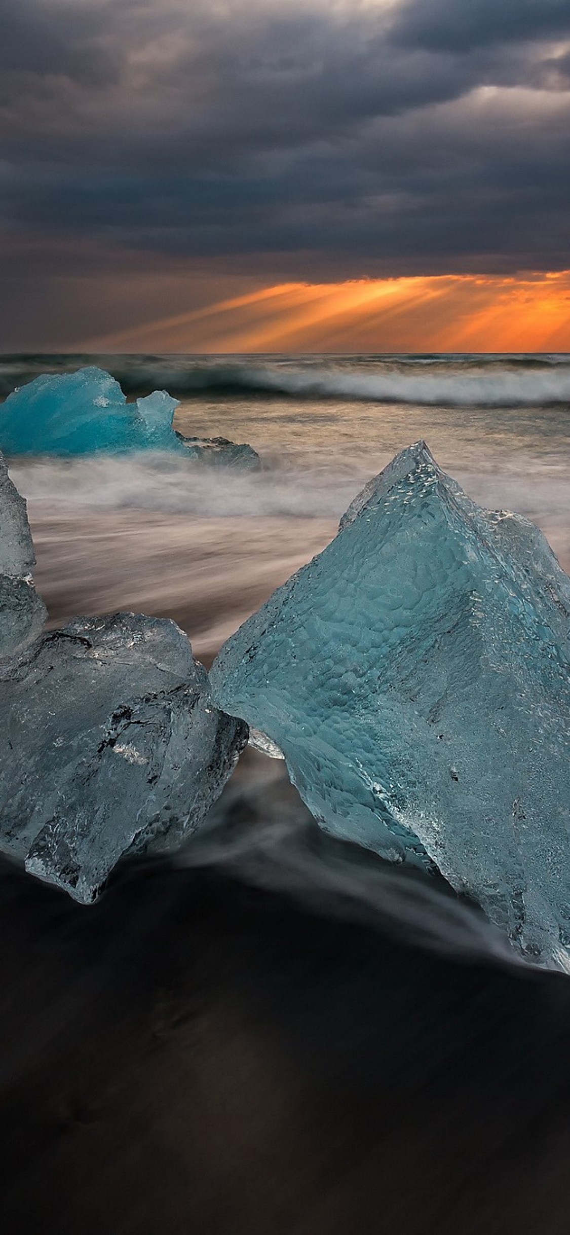 Iphone X Iceland Wallpaper - Sunset , HD Wallpaper & Backgrounds