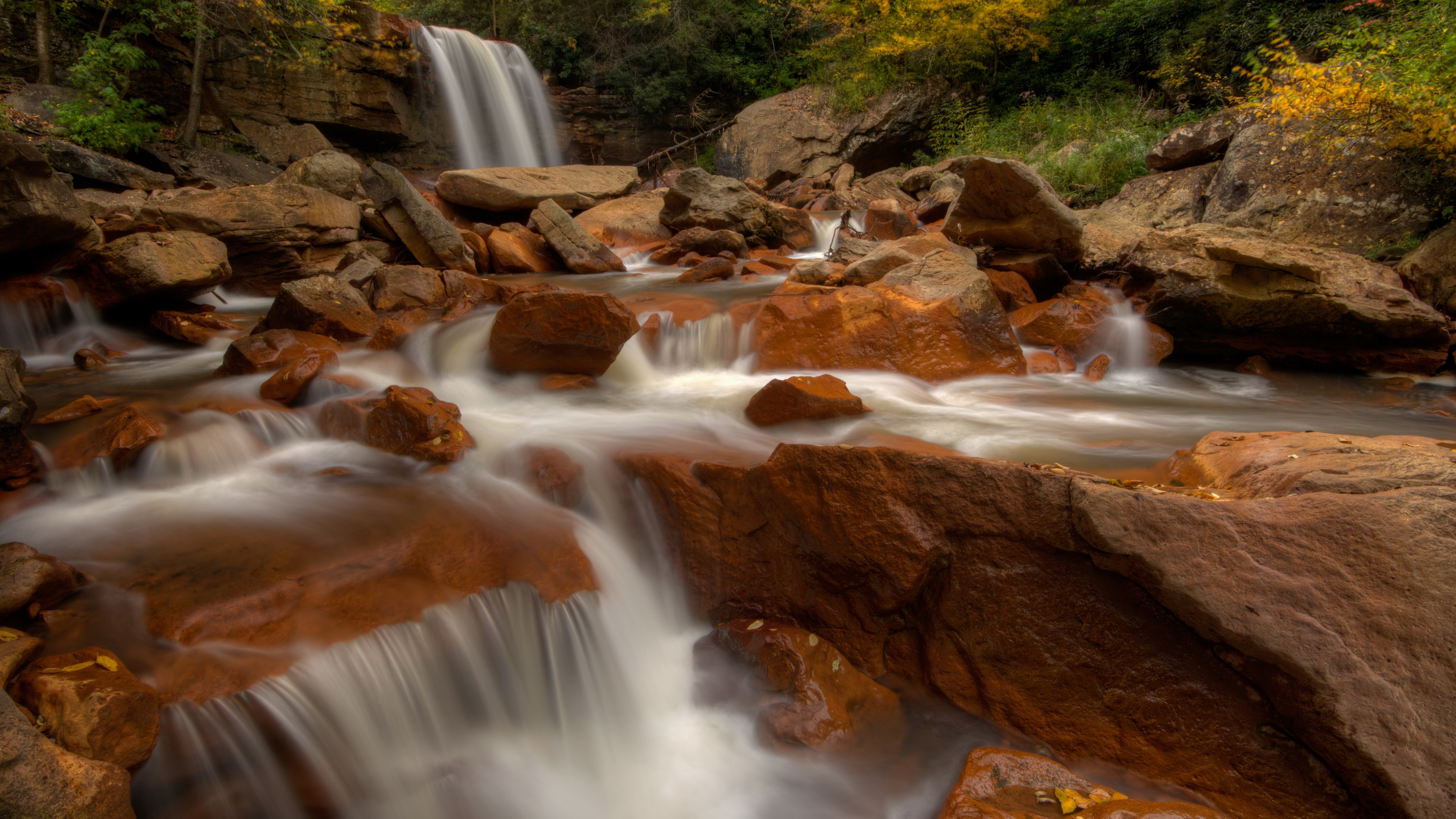 Ultra Hd Wallpaper 8k Resolution Waterfall Nature Wallpaper - 8k Resolution 7680x4320 4k Resolution 3840x2160 Full , HD Wallpaper & Backgrounds