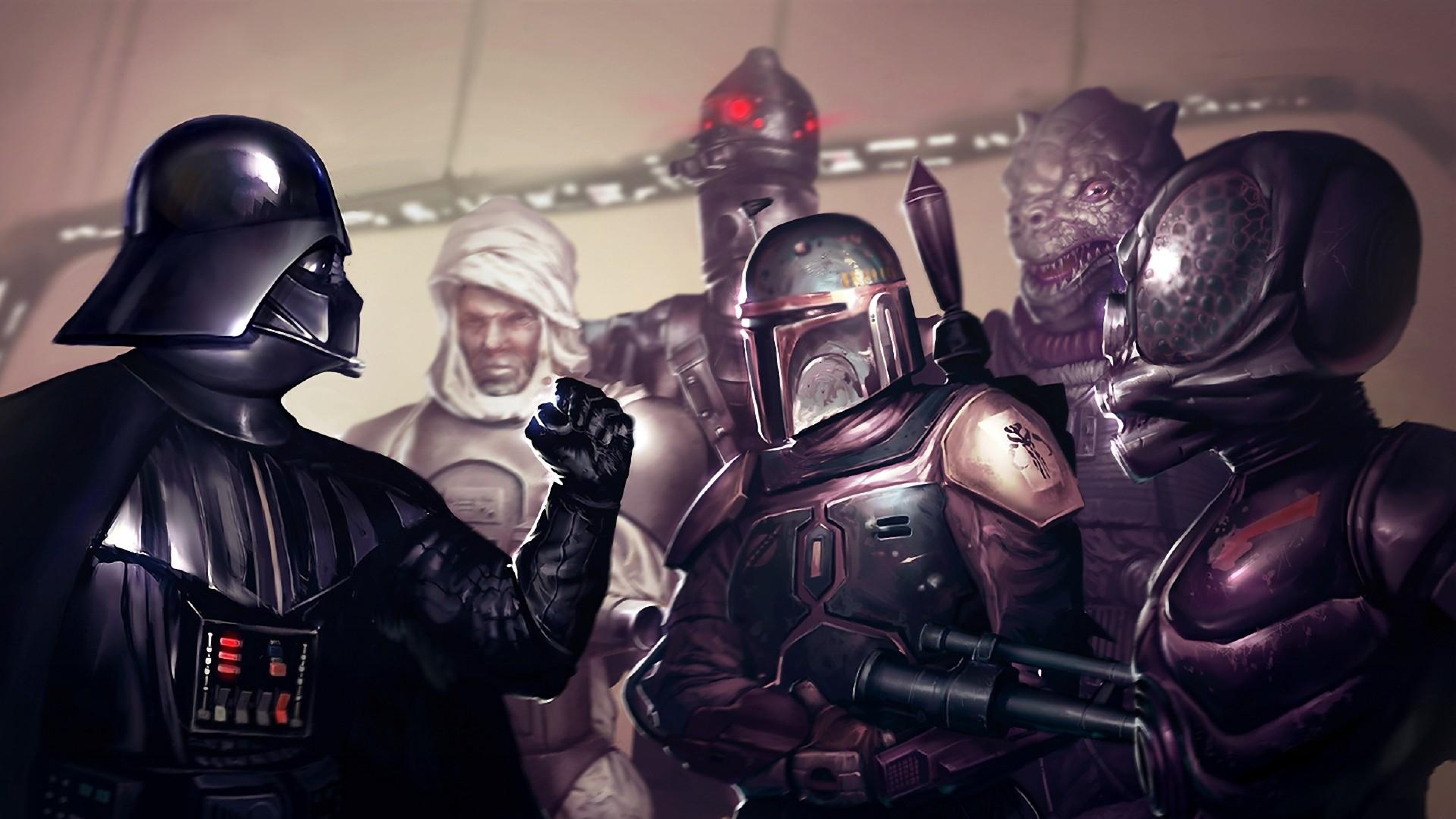 Star Wars Bounty Hunters , HD Wallpaper & Backgrounds