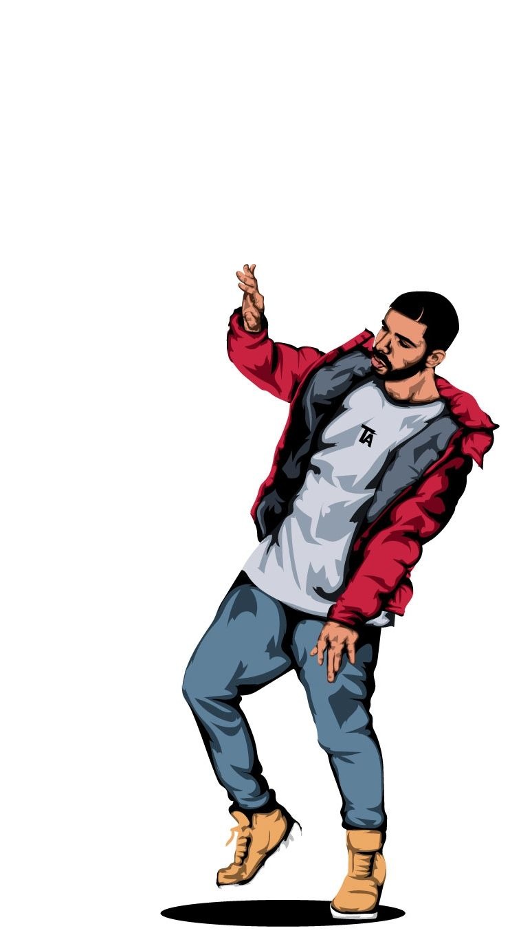 Drake Iphone Wallpaper Cartoon , HD Wallpaper & Backgrounds
