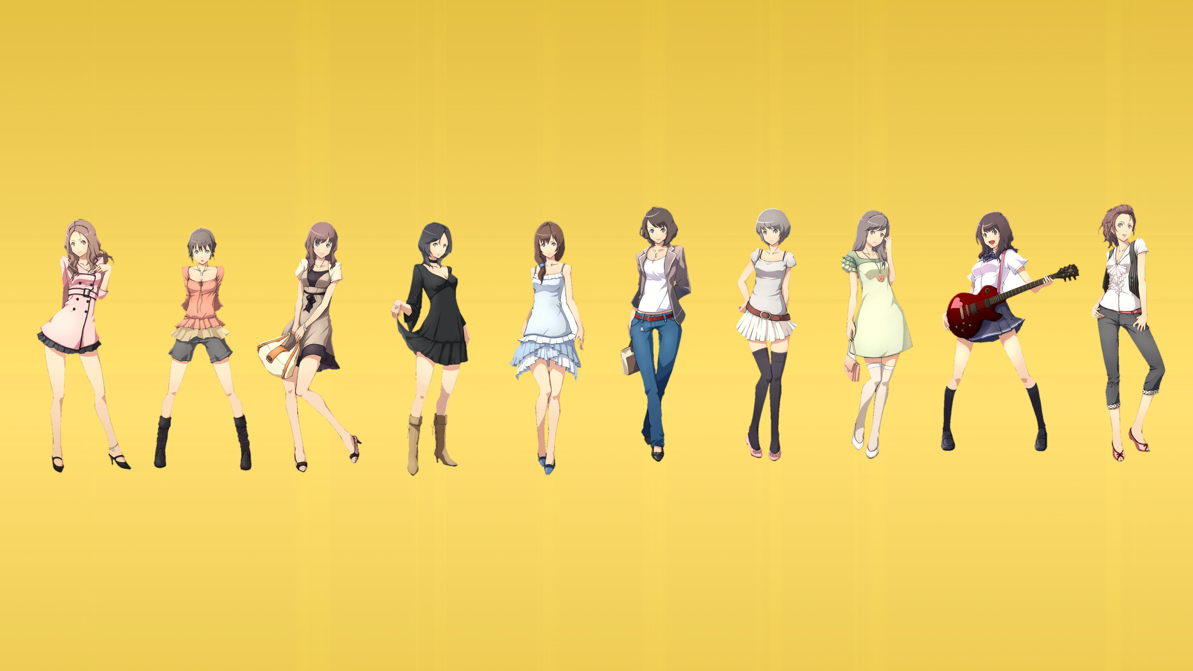 High Resolution Anime Women Ultra Hd 4k Wallpaper Id - Best Female Anime Outfits , HD Wallpaper & Backgrounds