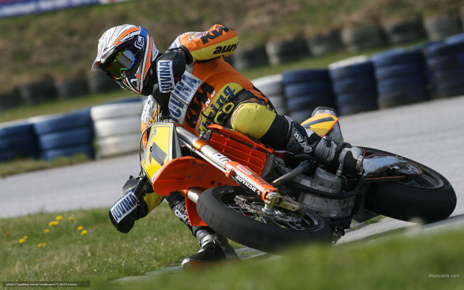 Download Wallpaper Ktm, Supermoto, Team Supermoto, - Supermoto , HD Wallpaper & Backgrounds