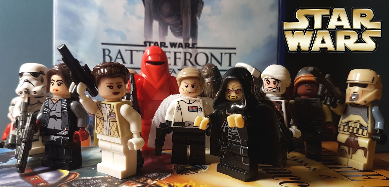 Lego Star Wars Battlefront, Palpatine, Jyn Erso, Princess - Battlefront Lego Star Wars Rebel Trooper , HD Wallpaper & Backgrounds
