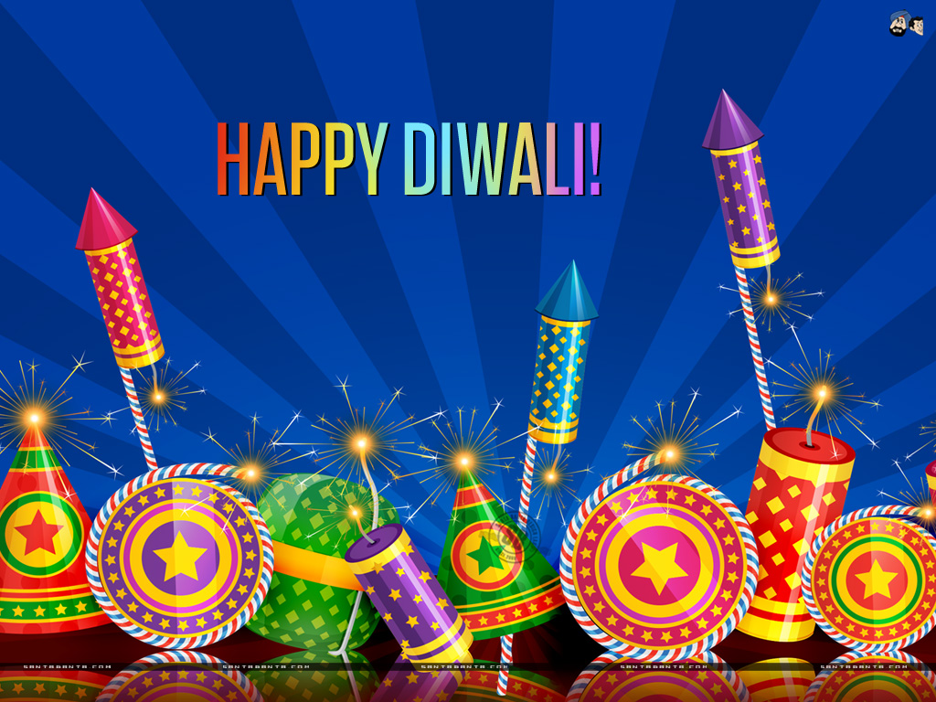 Diwali - Diwali Images With Crackers , HD Wallpaper & Backgrounds