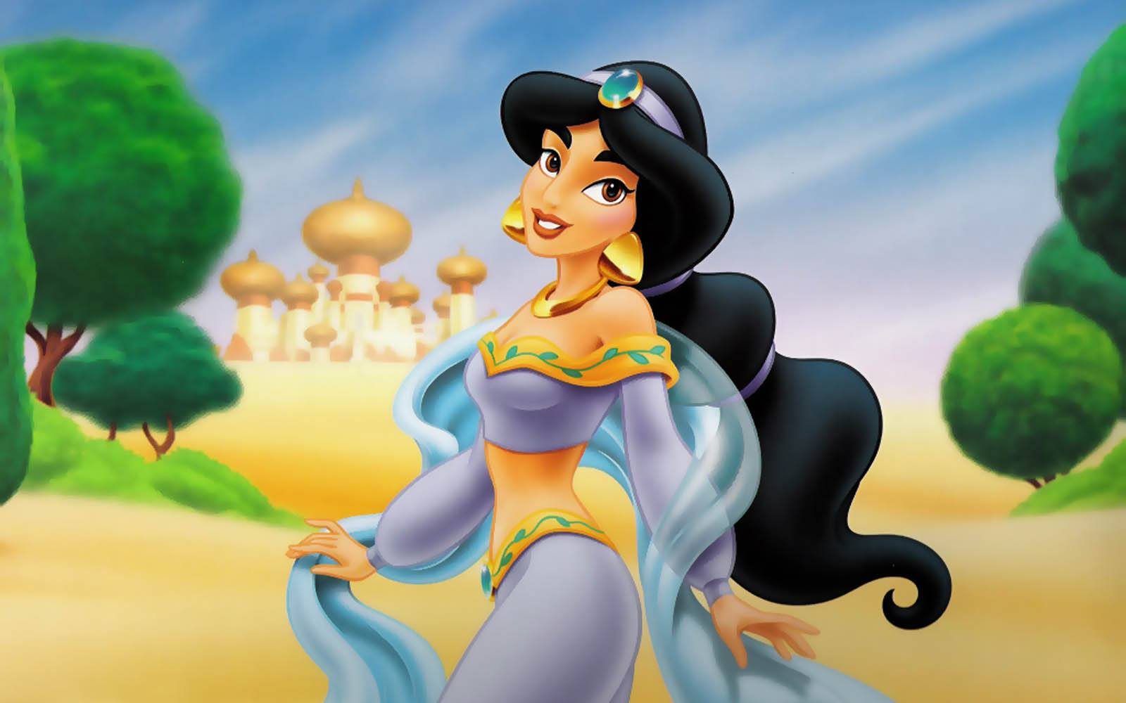 Princess Jasmine Wallpaper Hd , HD Wallpaper & Backgrounds