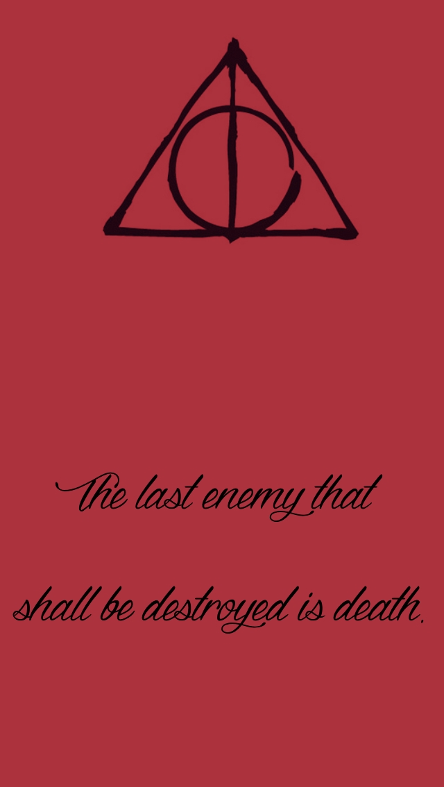 Harry Potter Iphone Wallpapers - Harry Potter Deathly Hallows Symbol Art , HD Wallpaper & Backgrounds