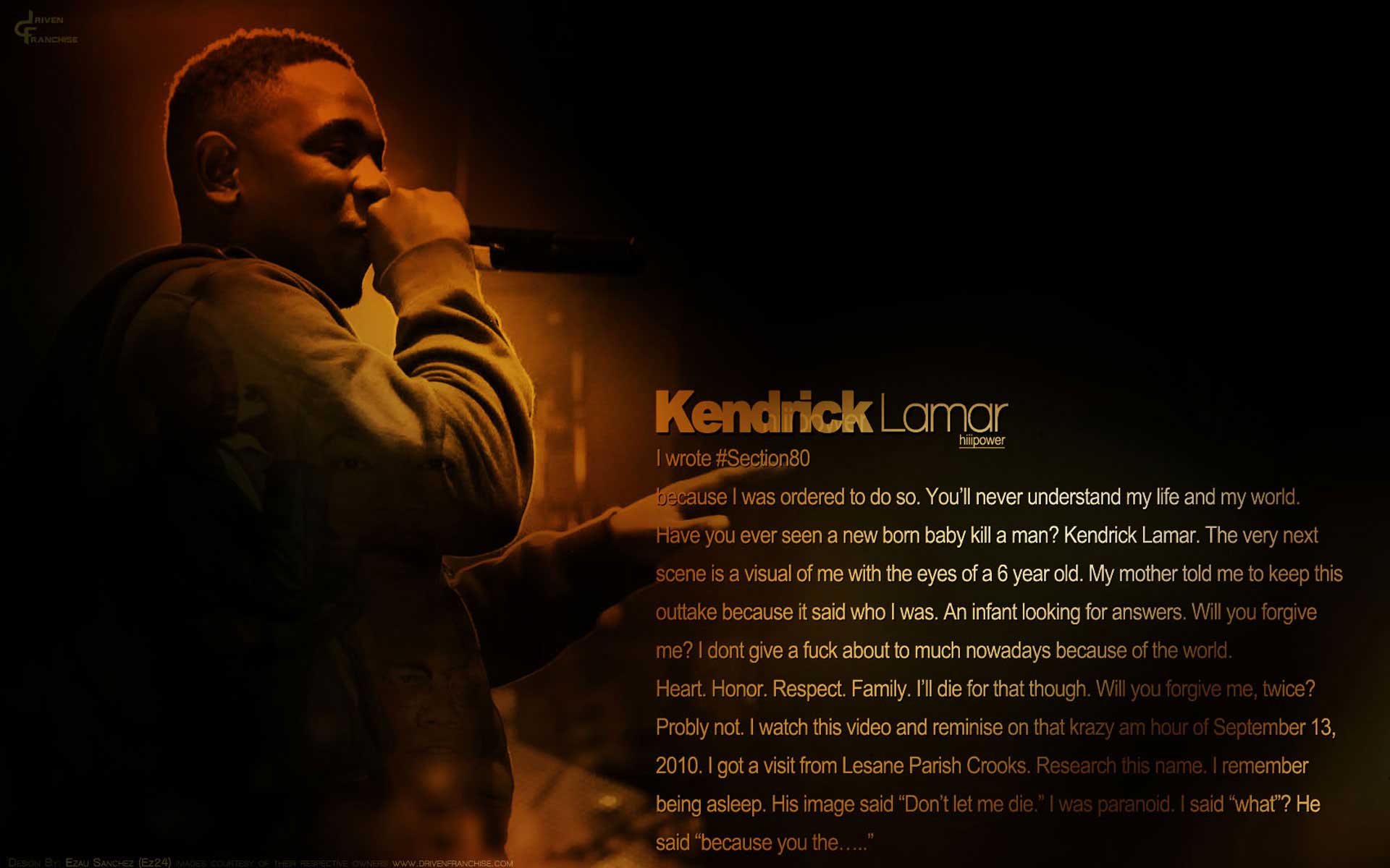 Kendrick Lamar Iphone Wallpaper , HD Wallpaper & Backgrounds
