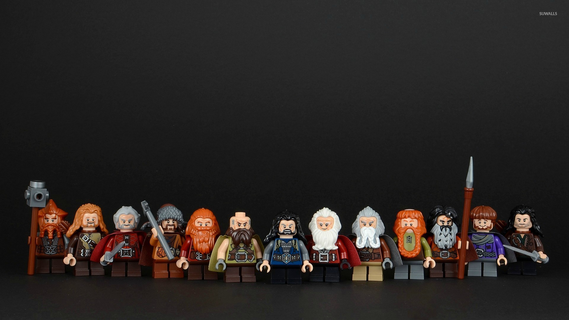 Lego Hobbit All Dwarf , HD Wallpaper & Backgrounds