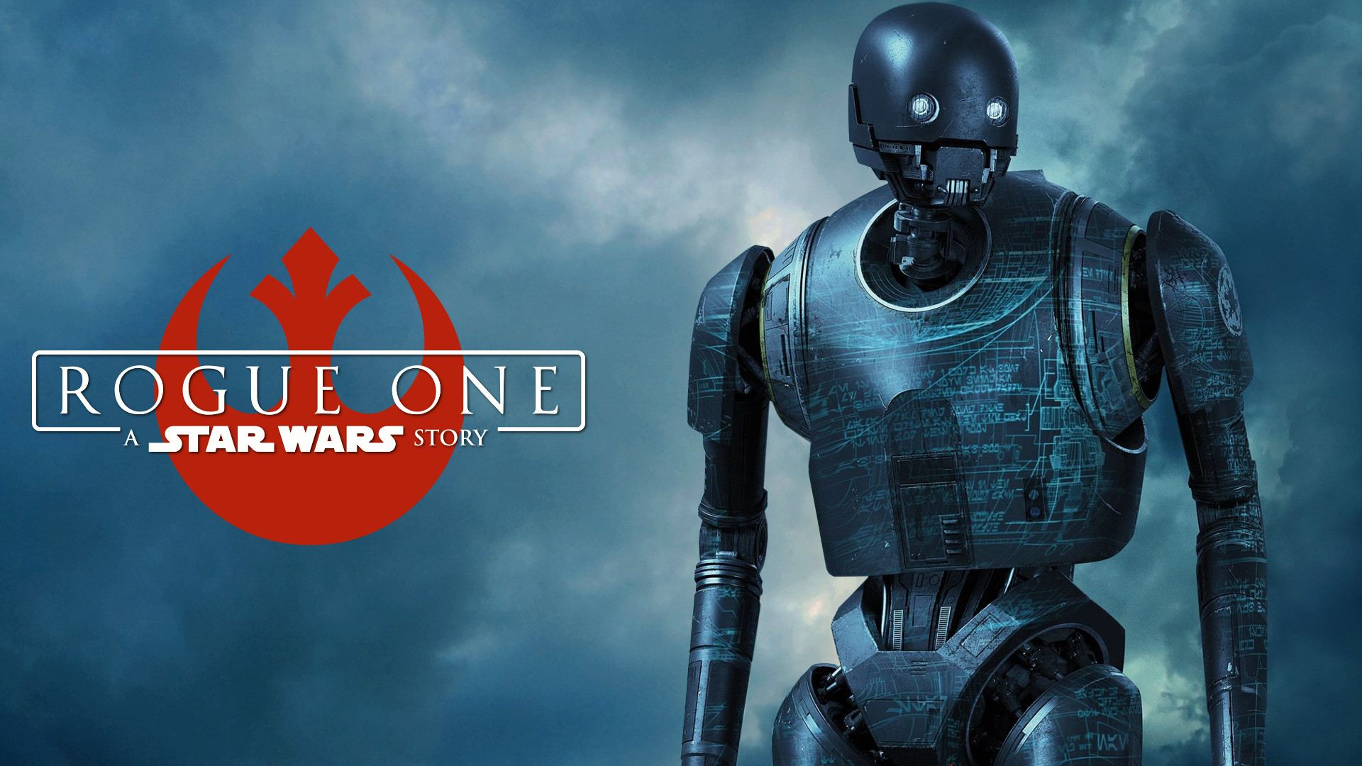 A Wallpaper Version Of One Of The Rogue One - Star Wars Rogue One K2so , HD Wallpaper & Backgrounds