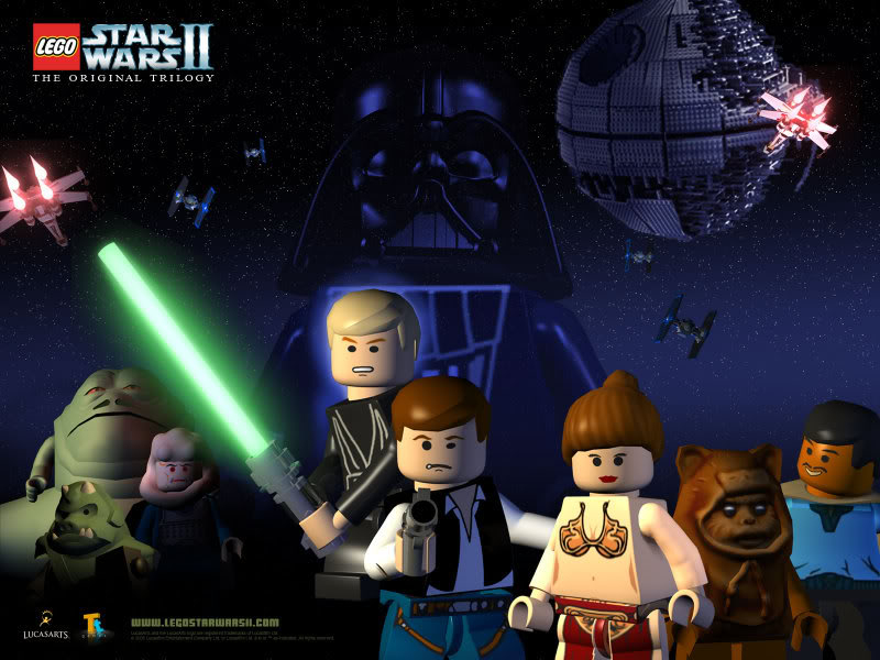 Lego Star Wars Wallpaper - Lego Star Wars The Trilogy , HD Wallpaper & Backgrounds