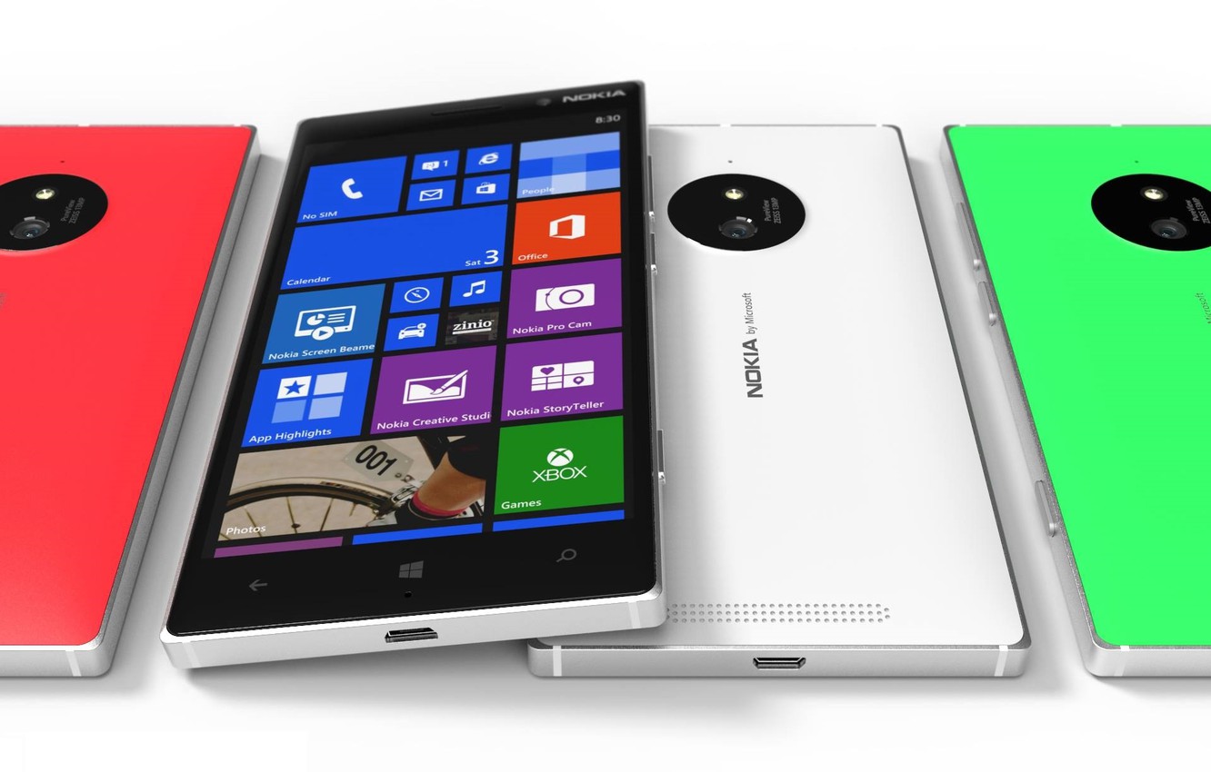 Photo Wallpaper Concept, Red, Green, White, Tesla, - Nokia Lumia 830 , HD Wallpaper & Backgrounds