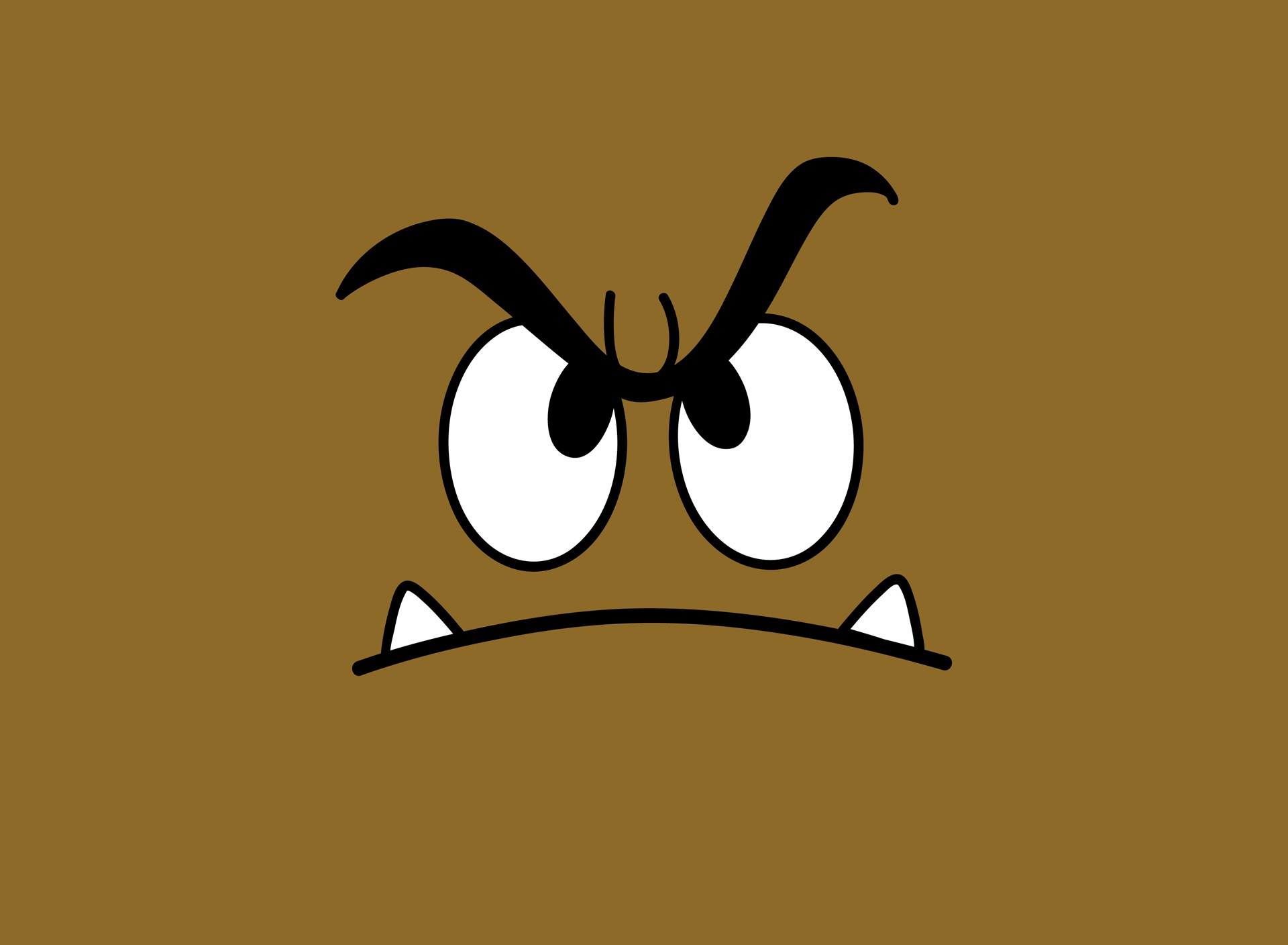 Simple Angry Face Free Windows Phone Wallpaper - Simple Angry Cartoon Face , HD Wallpaper & Backgrounds