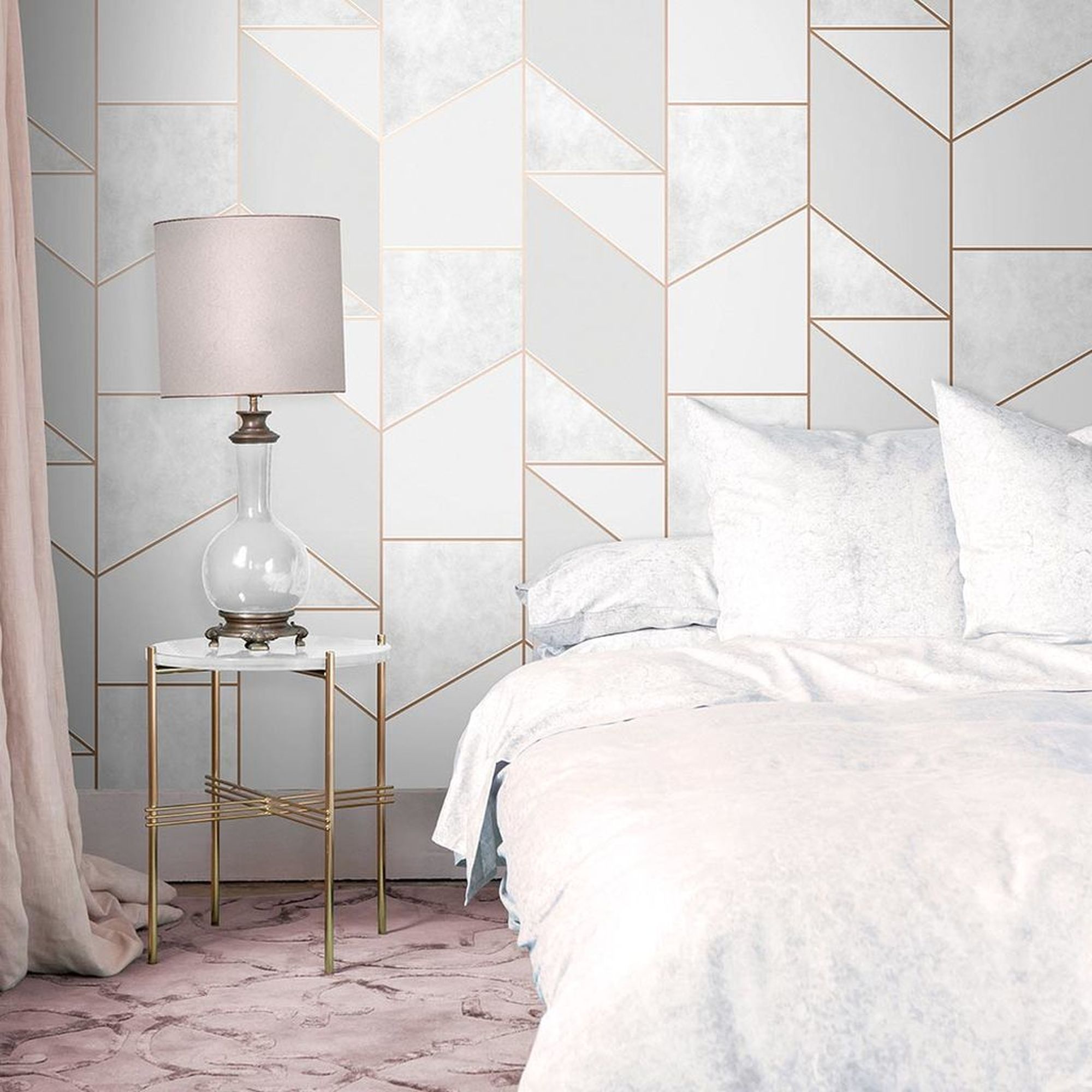 Rose Gold Wallpaper For Bedroom , HD Wallpaper & Backgrounds