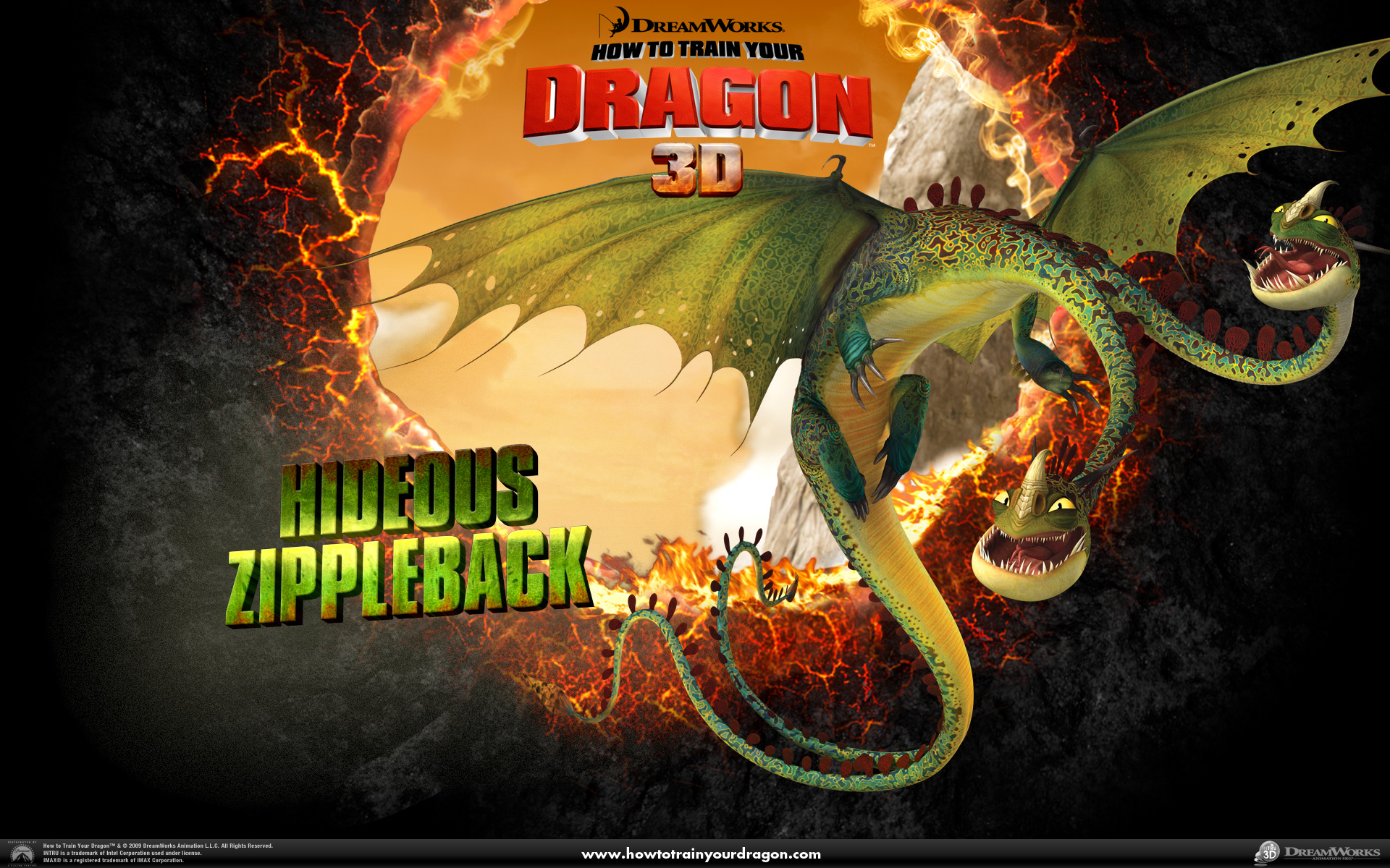 How To Train Your Dragon Movie Photo - Train Your Dragon Zippleback , HD Wallpaper & Backgrounds