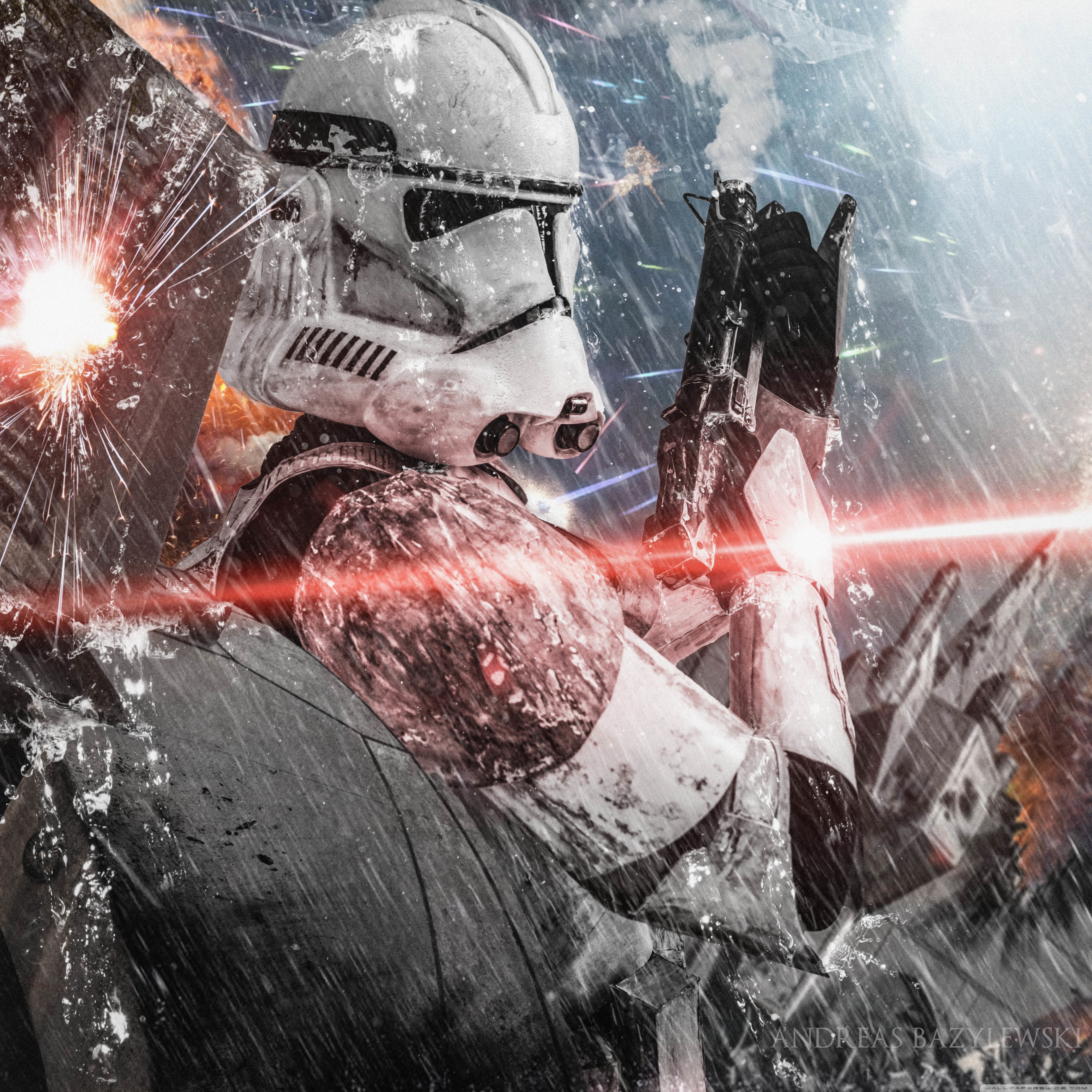 Star Wars Clone Wars Art , HD Wallpaper & Backgrounds