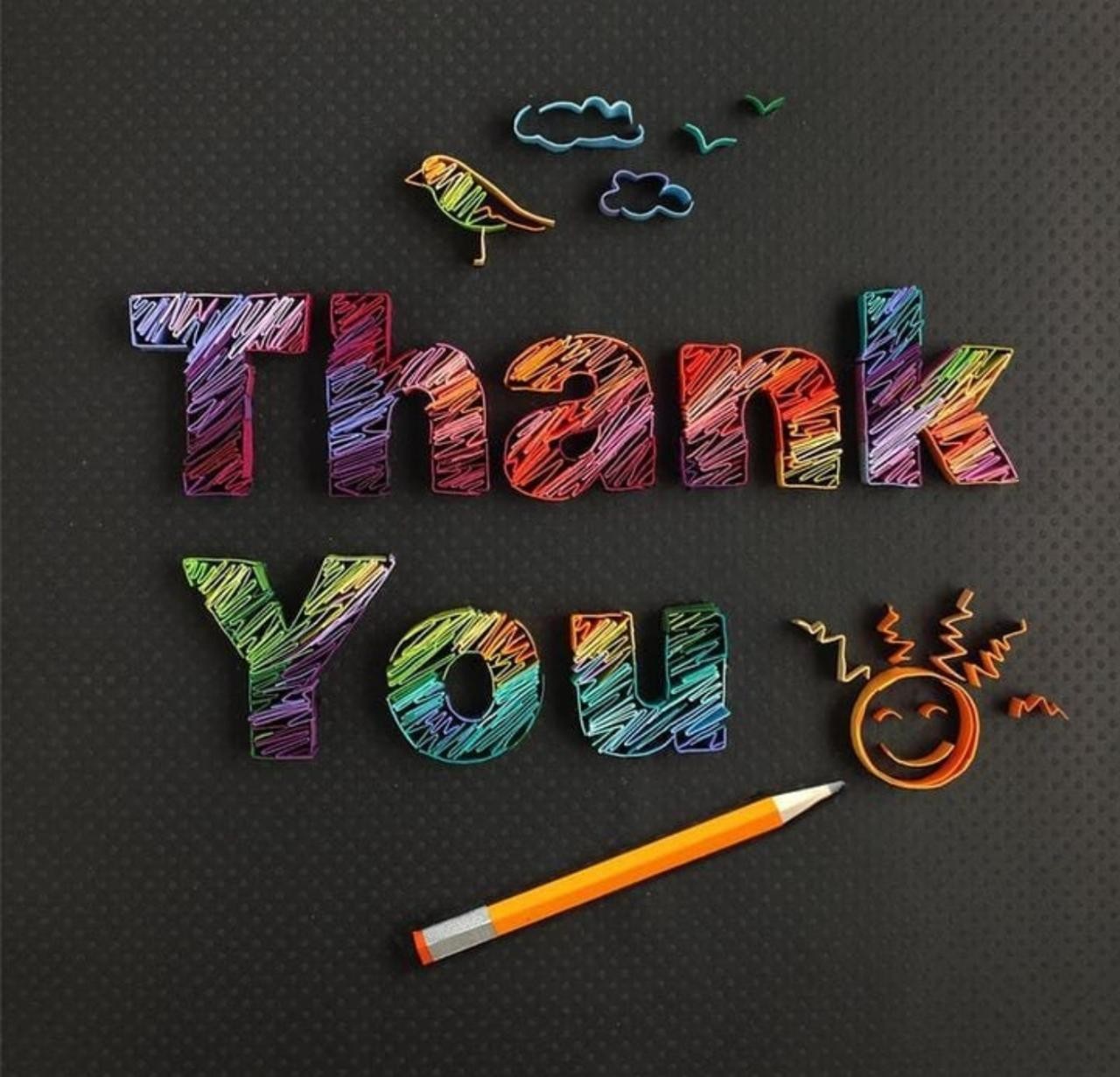 Thank You, Thanks, And Wallpaper Image - Graphic Design , HD Wallpaper & Backgrounds
