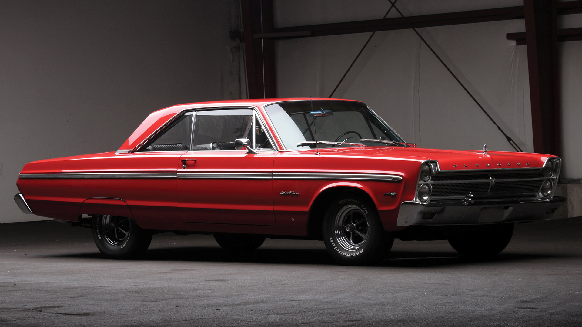 1965 Plymouth Fury Red , HD Wallpaper & Backgrounds