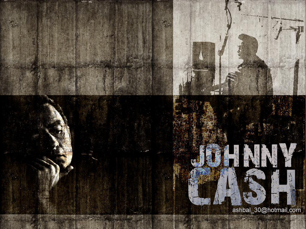 Johnny Cash Wallpapers Wallpaper - Johnny Cash , HD Wallpaper & Backgrounds