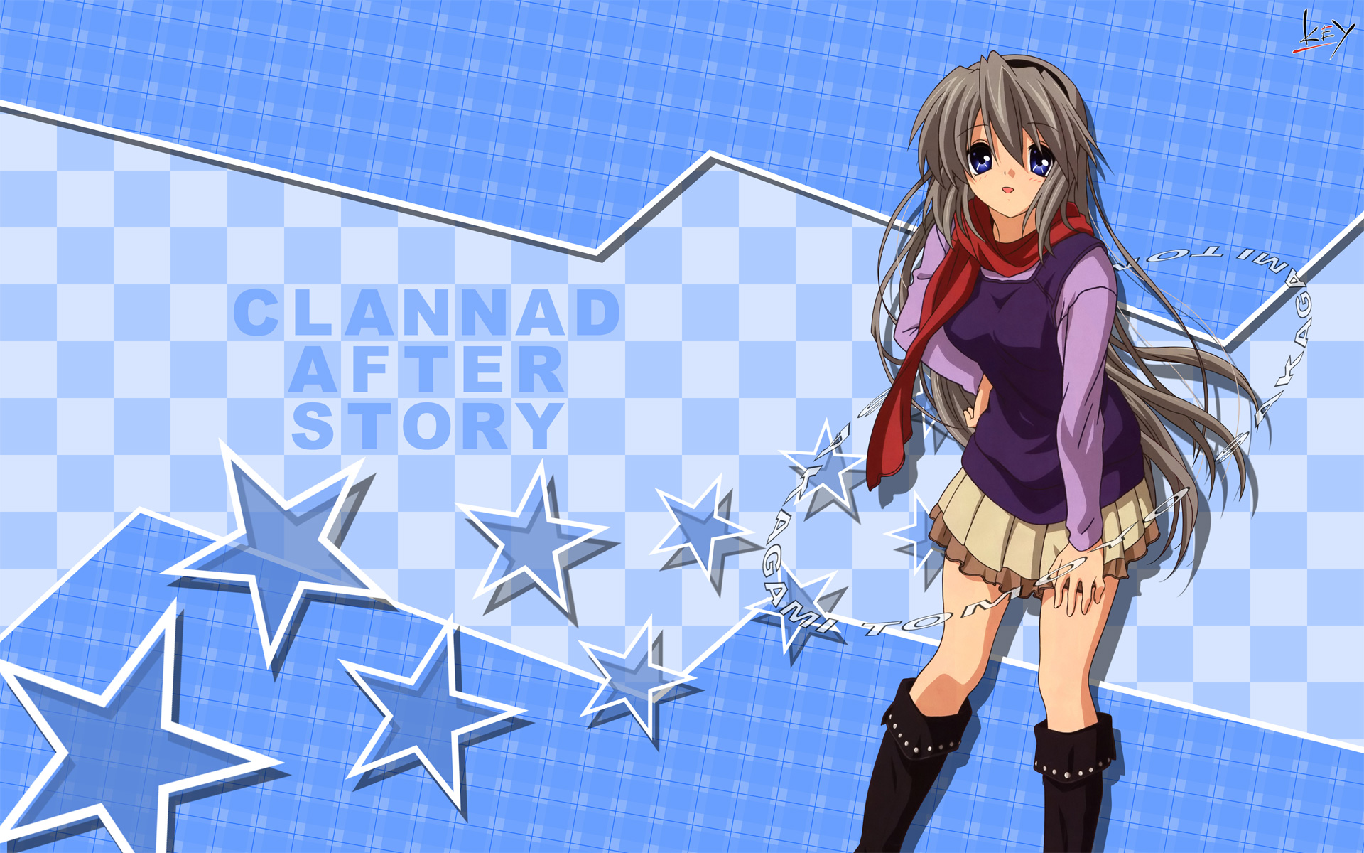 Clannad Sakagami Tomoyo - Tomoyo Sakagami , HD Wallpaper & Backgrounds