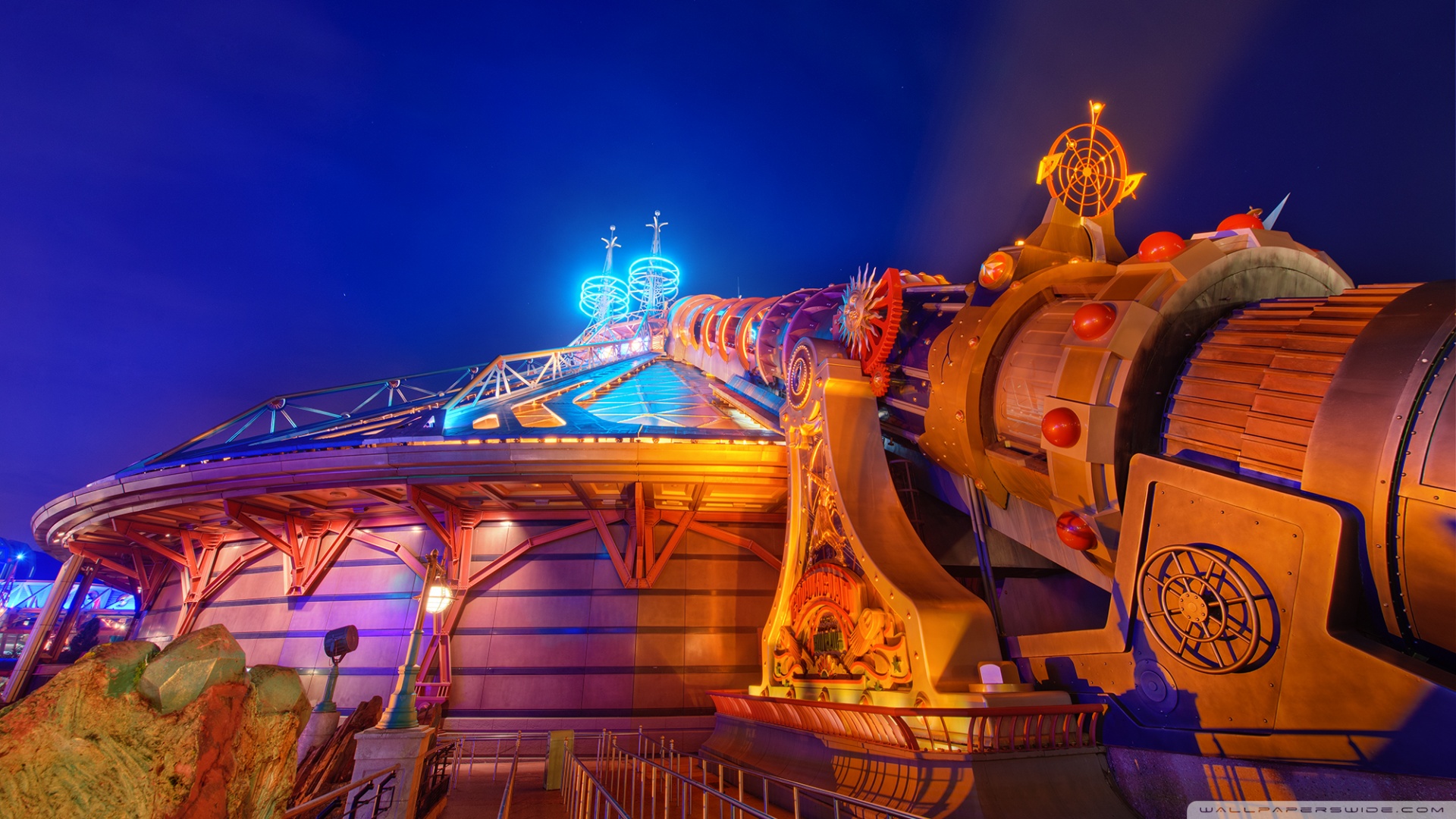 Disneyland Wallpaper Desktop - Disneyland Paris , HD Wallpaper & Backgrounds