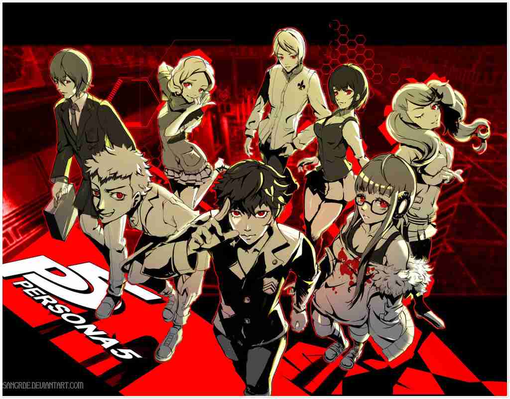 This Collection Of Wallpapers Of Persona 5 Will Take - Persona 5 Official Art , HD Wallpaper & Backgrounds