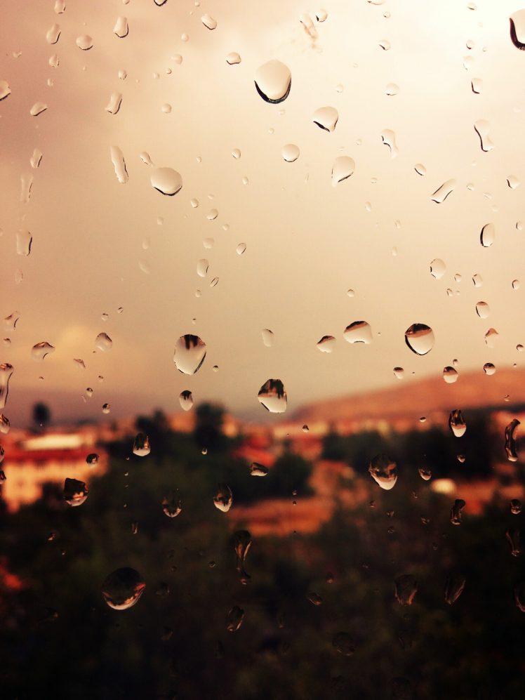 Rain Drops Hd Iphone , HD Wallpaper & Backgrounds