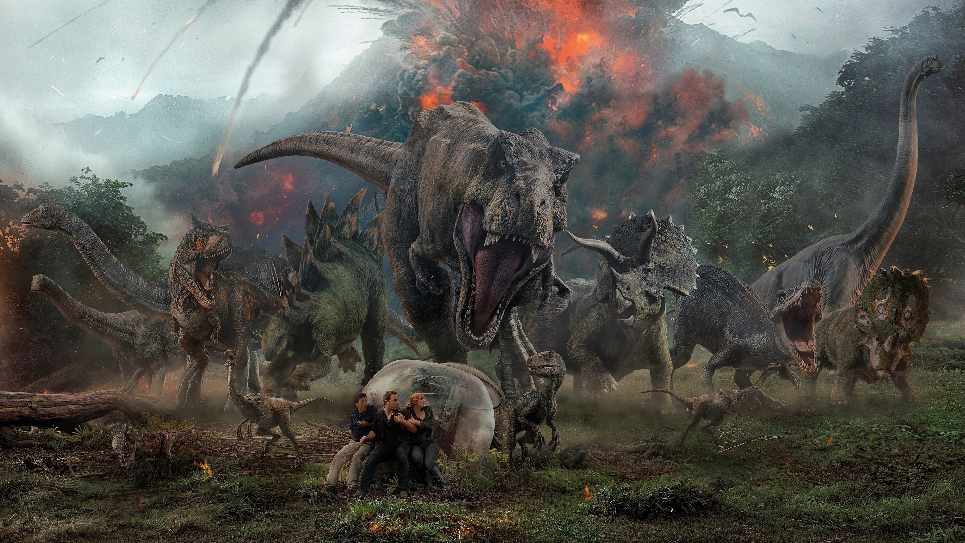 Jurassic World Fallen Kingdom , HD Wallpaper & Backgrounds