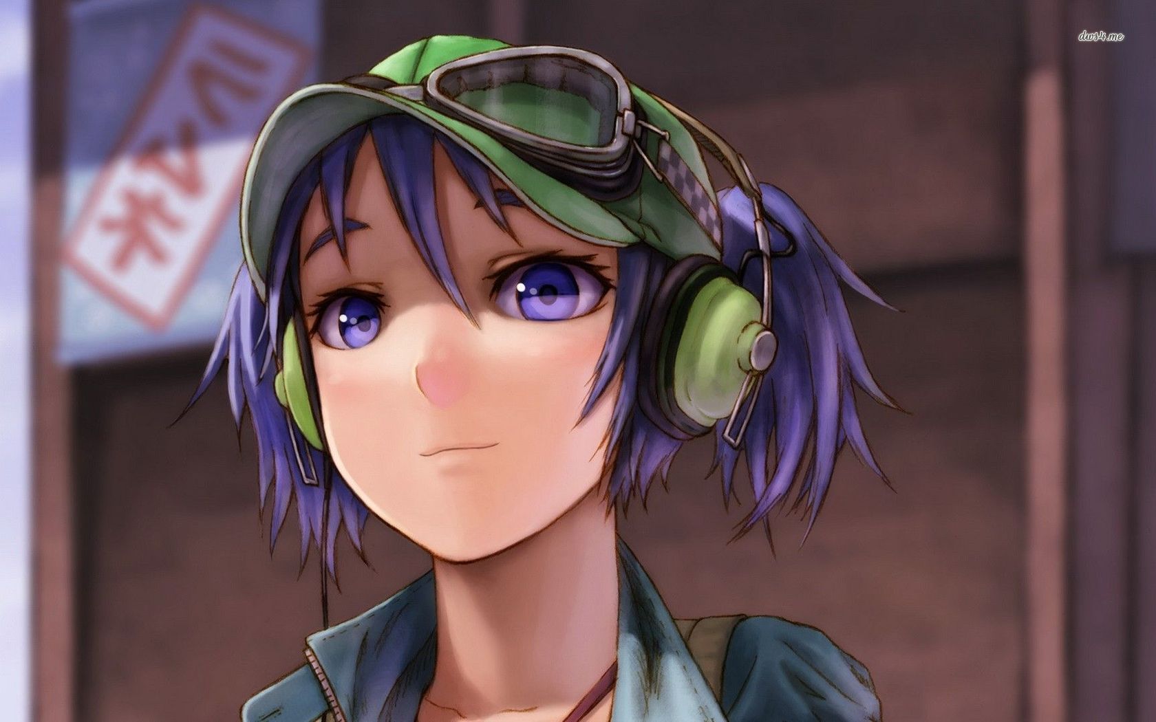 Girl Mechanic Anime Art , HD Wallpaper & Backgrounds