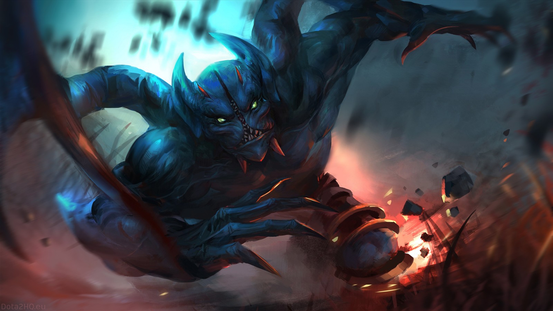 Night Stalker Dota 2 , HD Wallpaper & Backgrounds