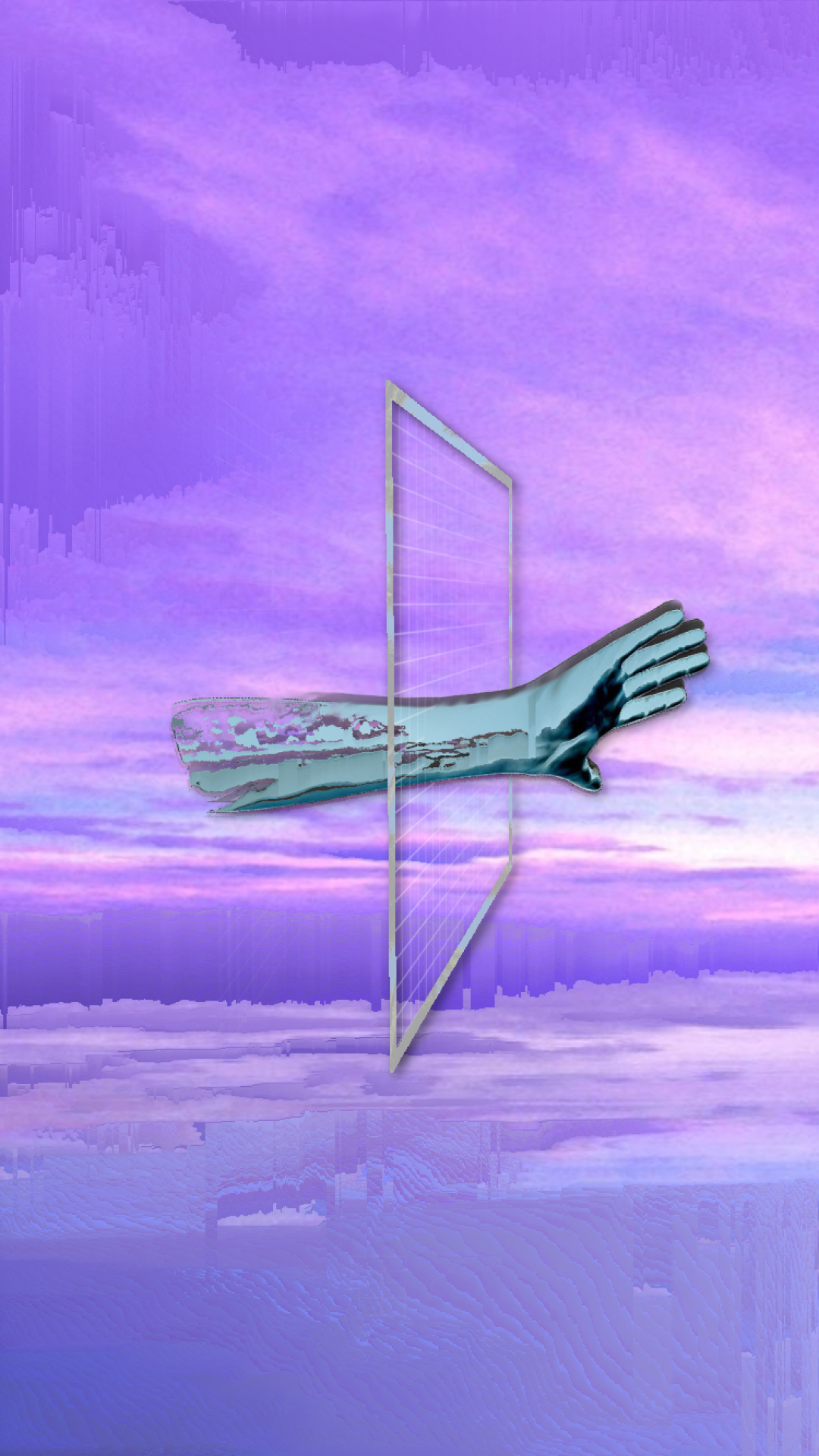 Aesthetic Vaporwave Iphone - Vaporwave Wallpaper Iphone , HD Wallpaper & Backgrounds