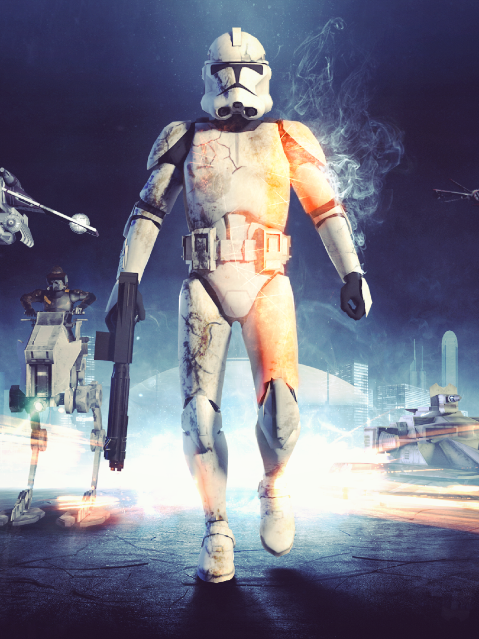 Star Wars Battlefront, Clone Trooper - Star Wars Battlefront , HD Wallpaper & Backgrounds