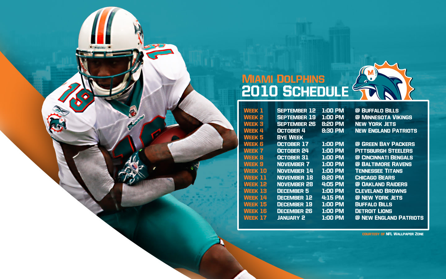 Miami Dolphins Wallpaper 2010 , HD Wallpaper & Backgrounds