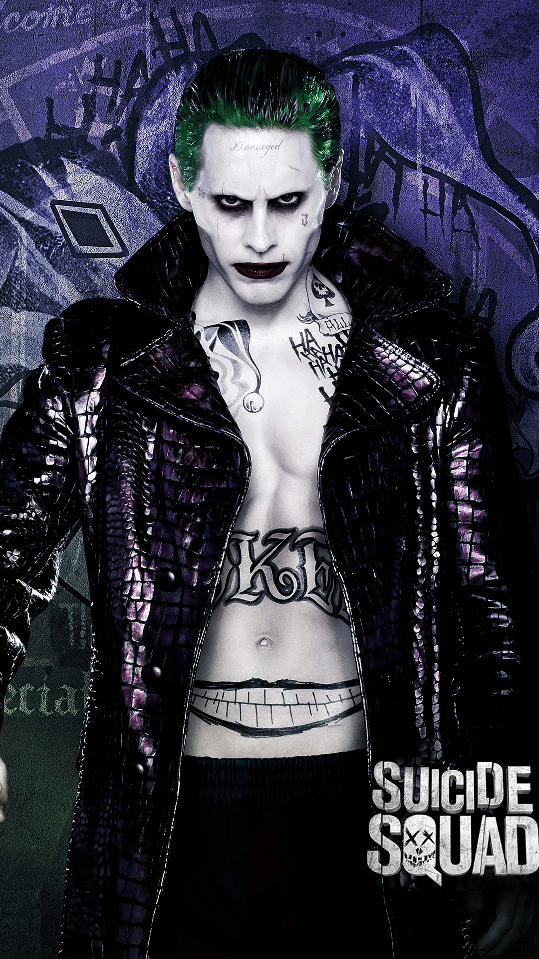Joker Suicide Squad Wallpaper - Joker Hd Suicide Squad , HD Wallpaper & Backgrounds